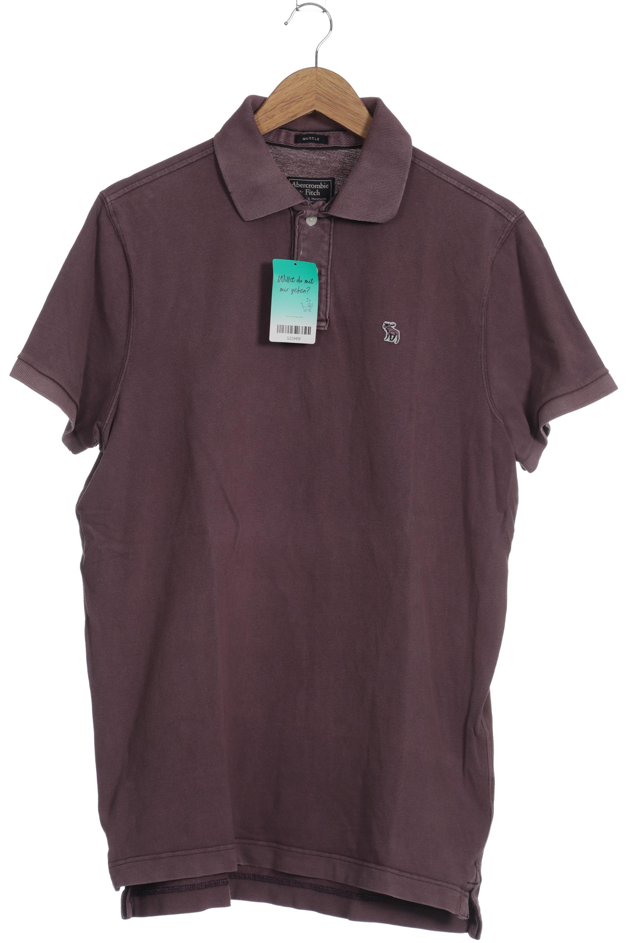 

Abercrombie & Fitch Herren Poloshirt, pink, Gr.