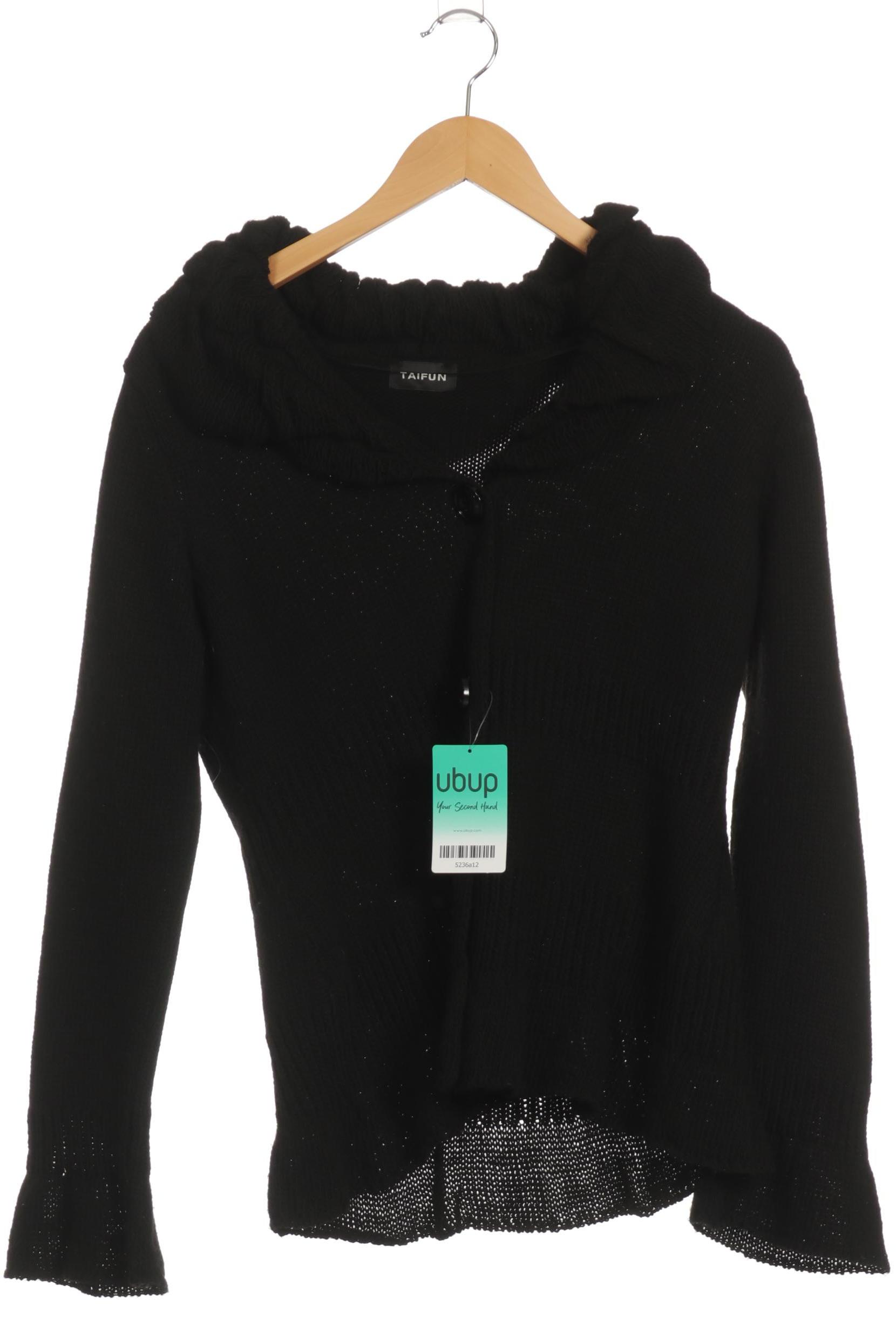 

Taifun Damen Strickjacke, schwarz, Gr.