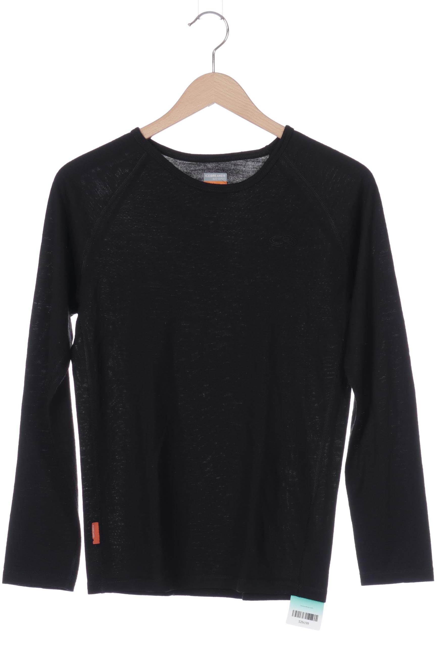 

Icebreaker Jungen Langarmshirt, schwarz, Gr. 158