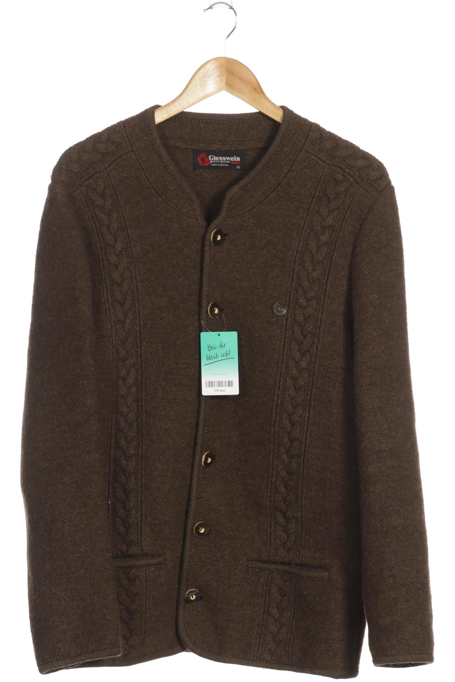 

Giesswein Herren Strickjacke, braun, Gr. 50