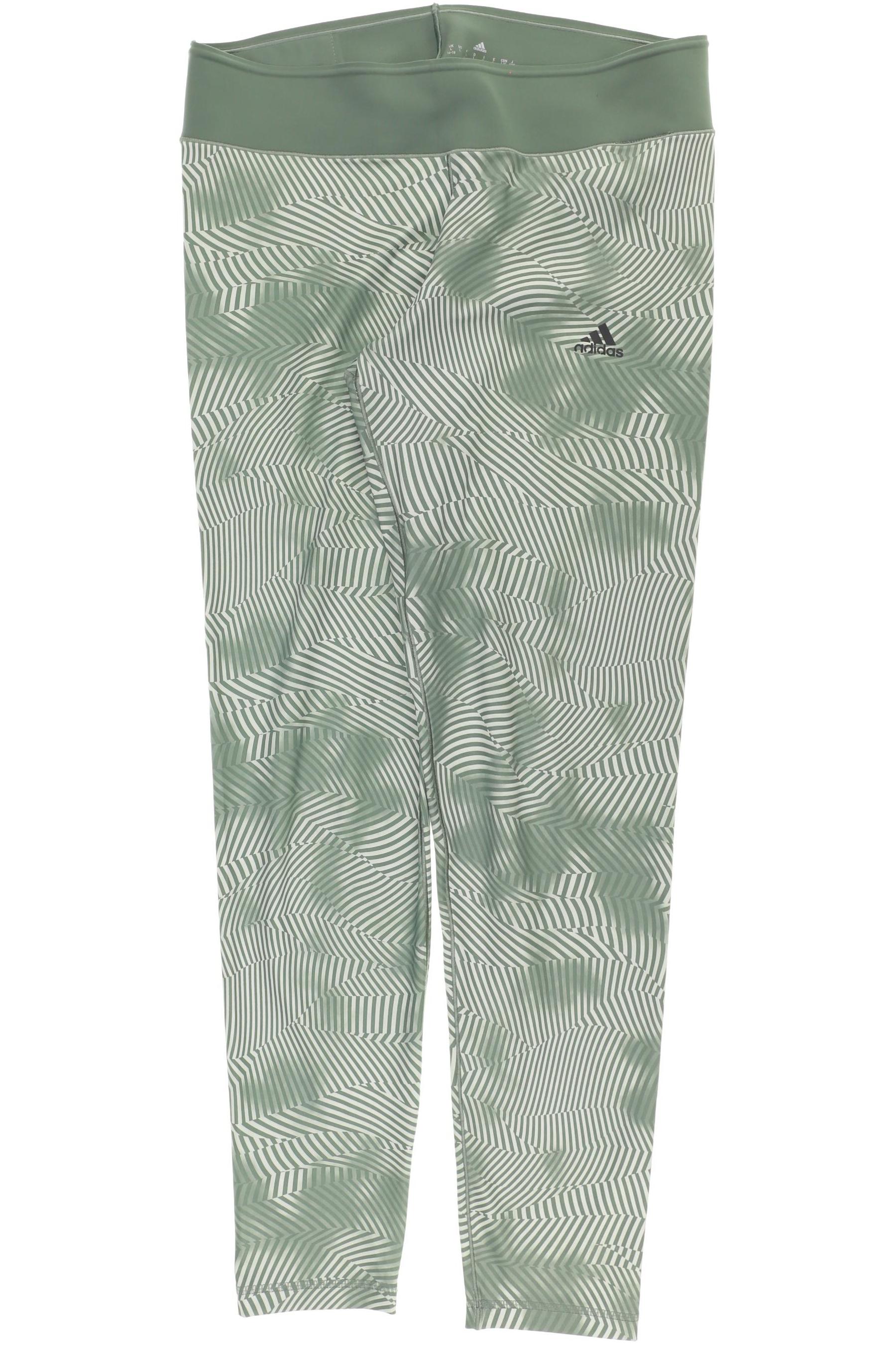 

adidas Damen Stoffhose, grün, Gr.