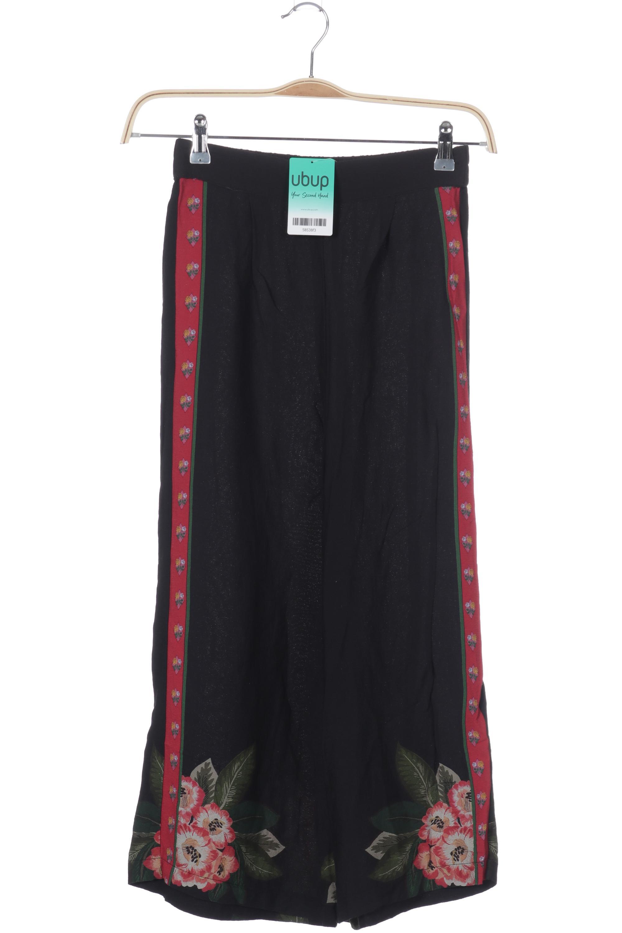 

Desigual Damen Stoffhose, schwarz, Gr.
