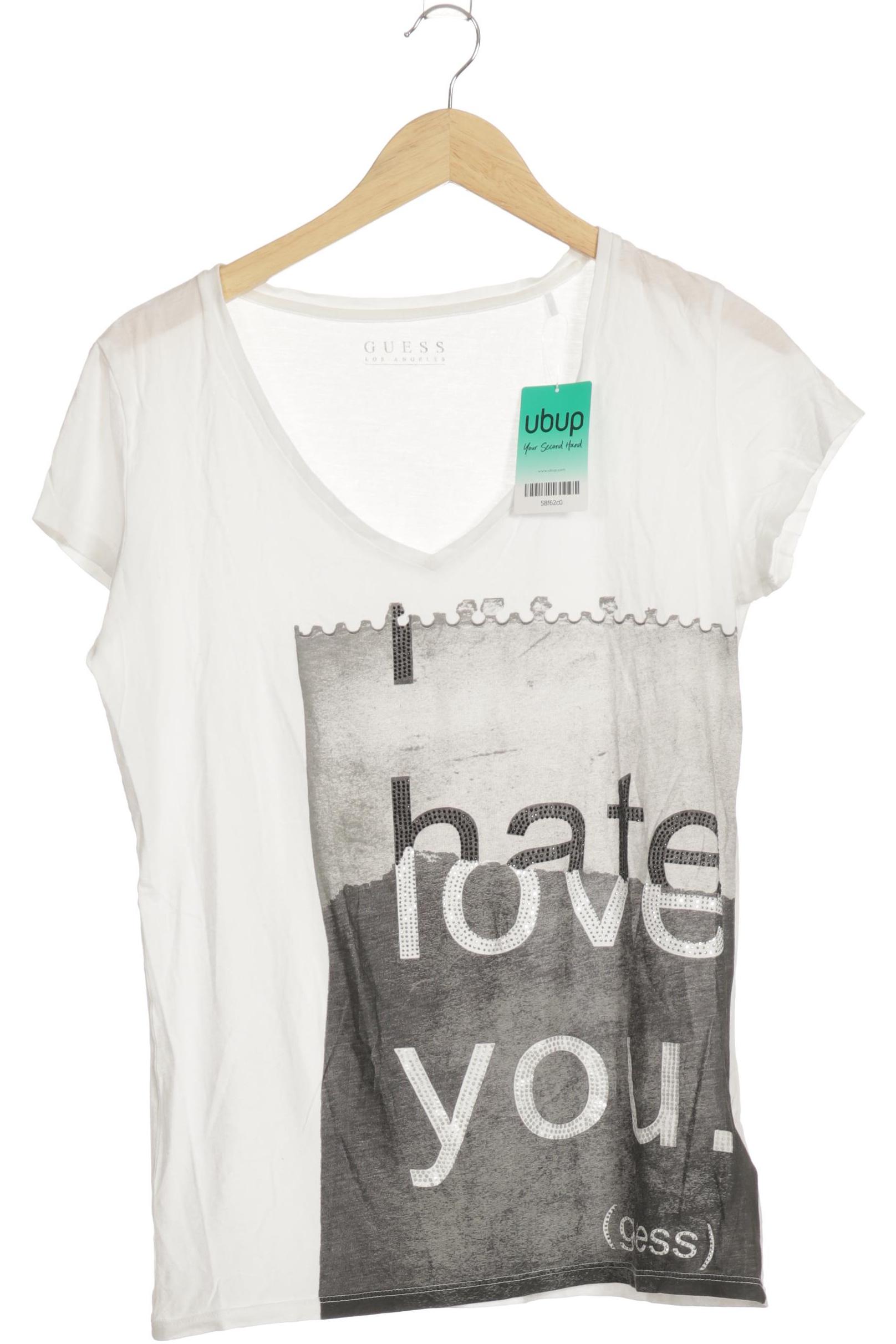 

Guess Damen T-Shirt, weiß, Gr.