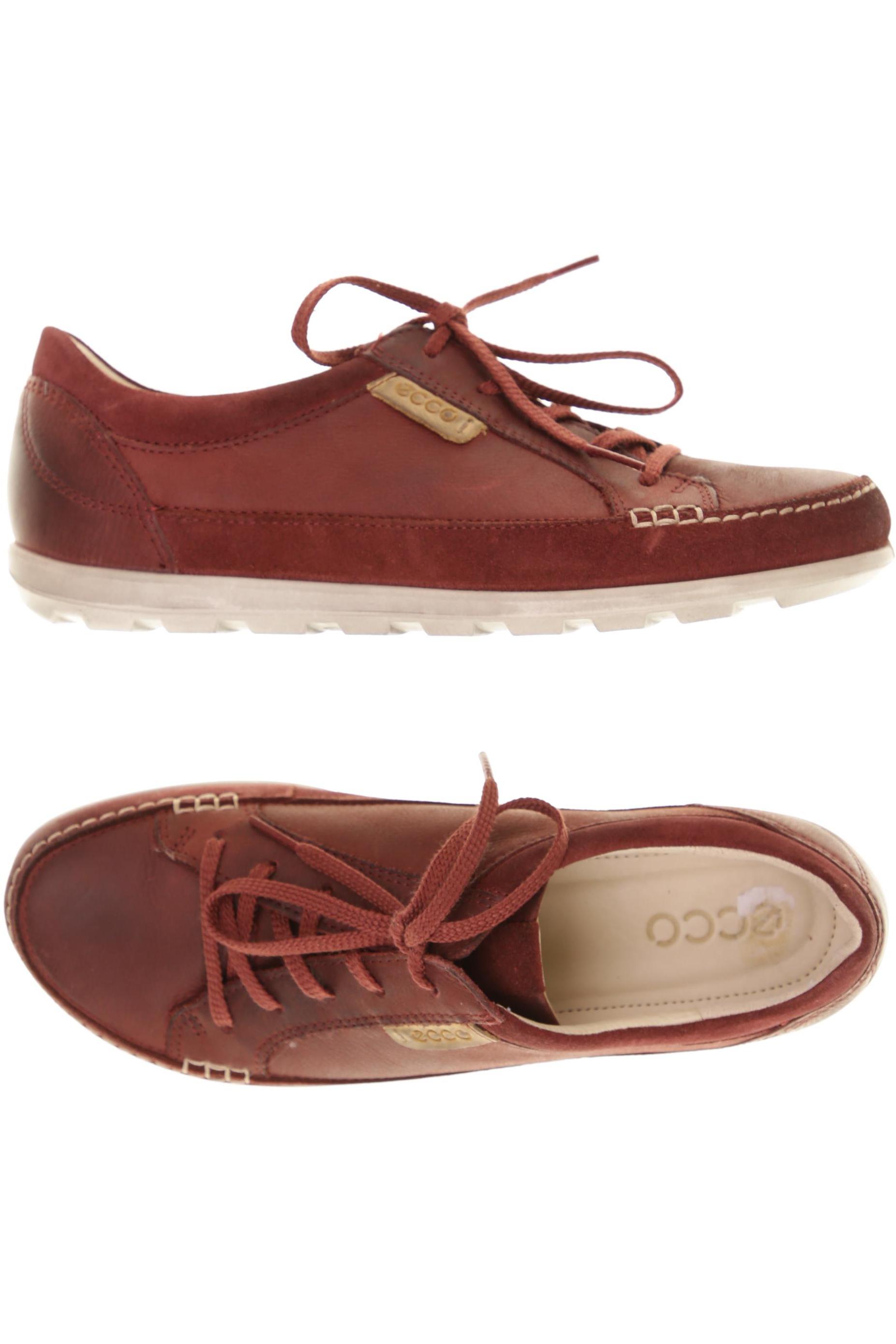 

Ecco Damen Halbschuh, rot, Gr. 38