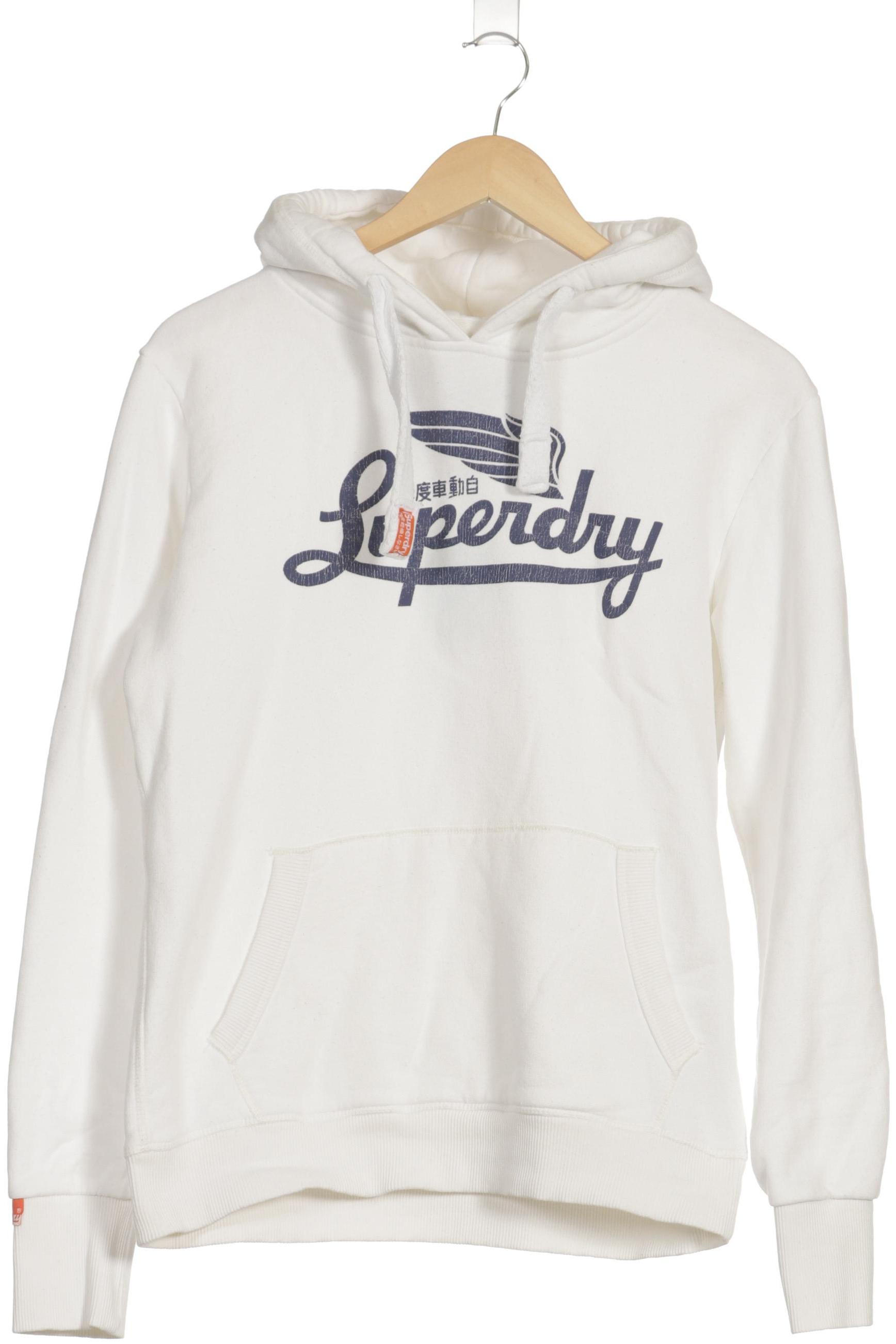 

Superdry Damen Kapuzenpullover, weiß, Gr.