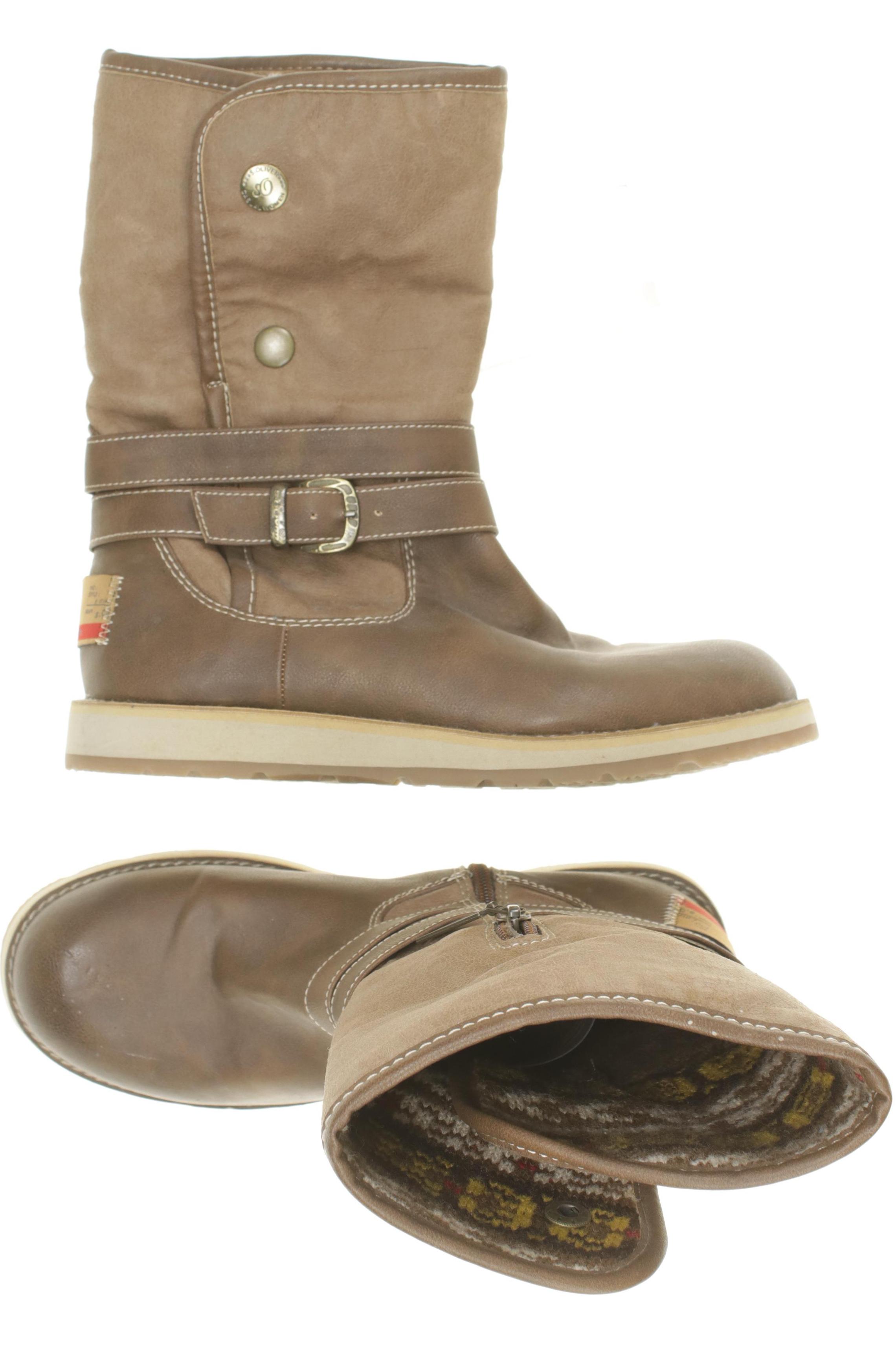 

s.Oliver Damen Stiefel, braun, Gr. 39