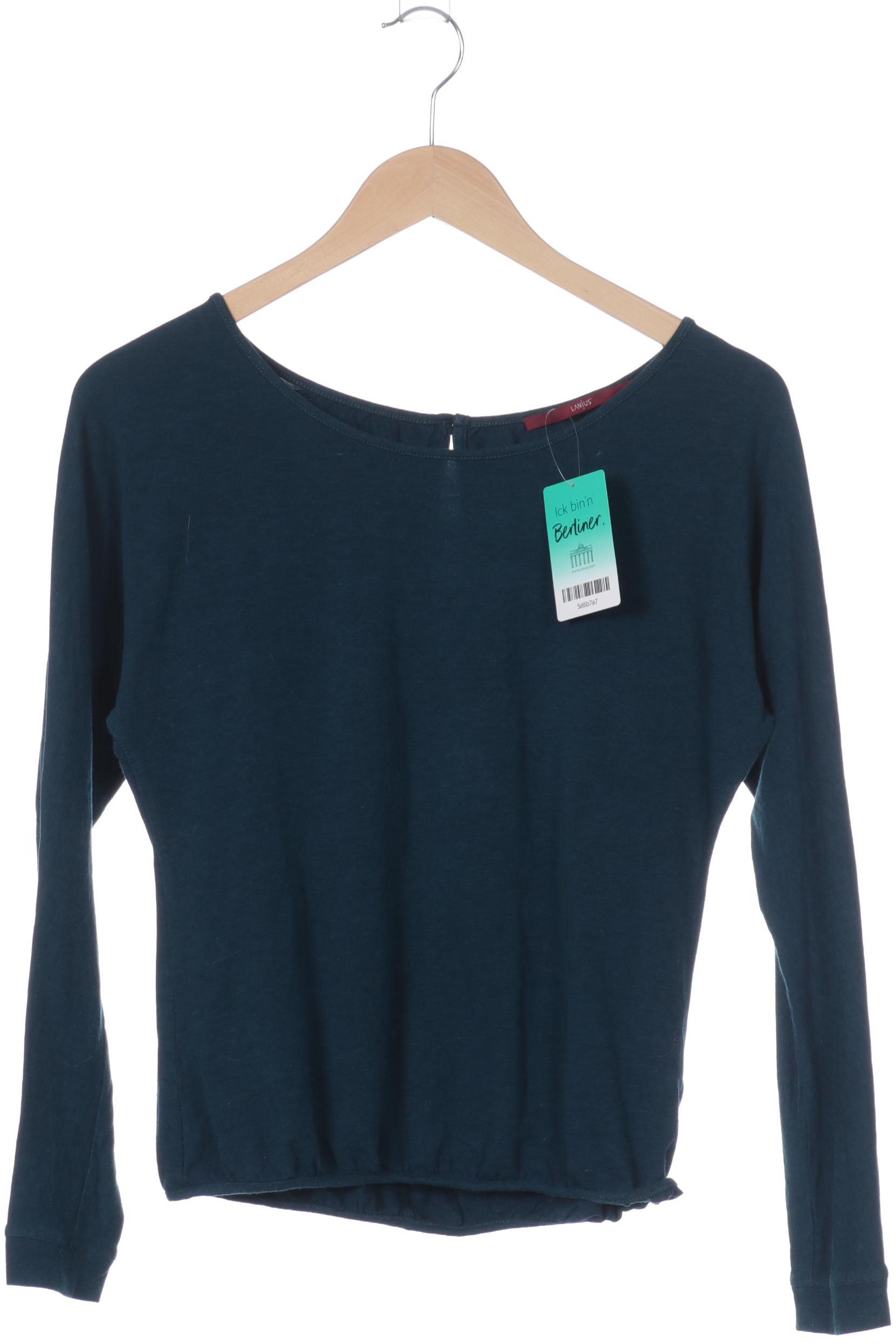 

Lanius Damen Langarmshirt, blau, Gr. 36