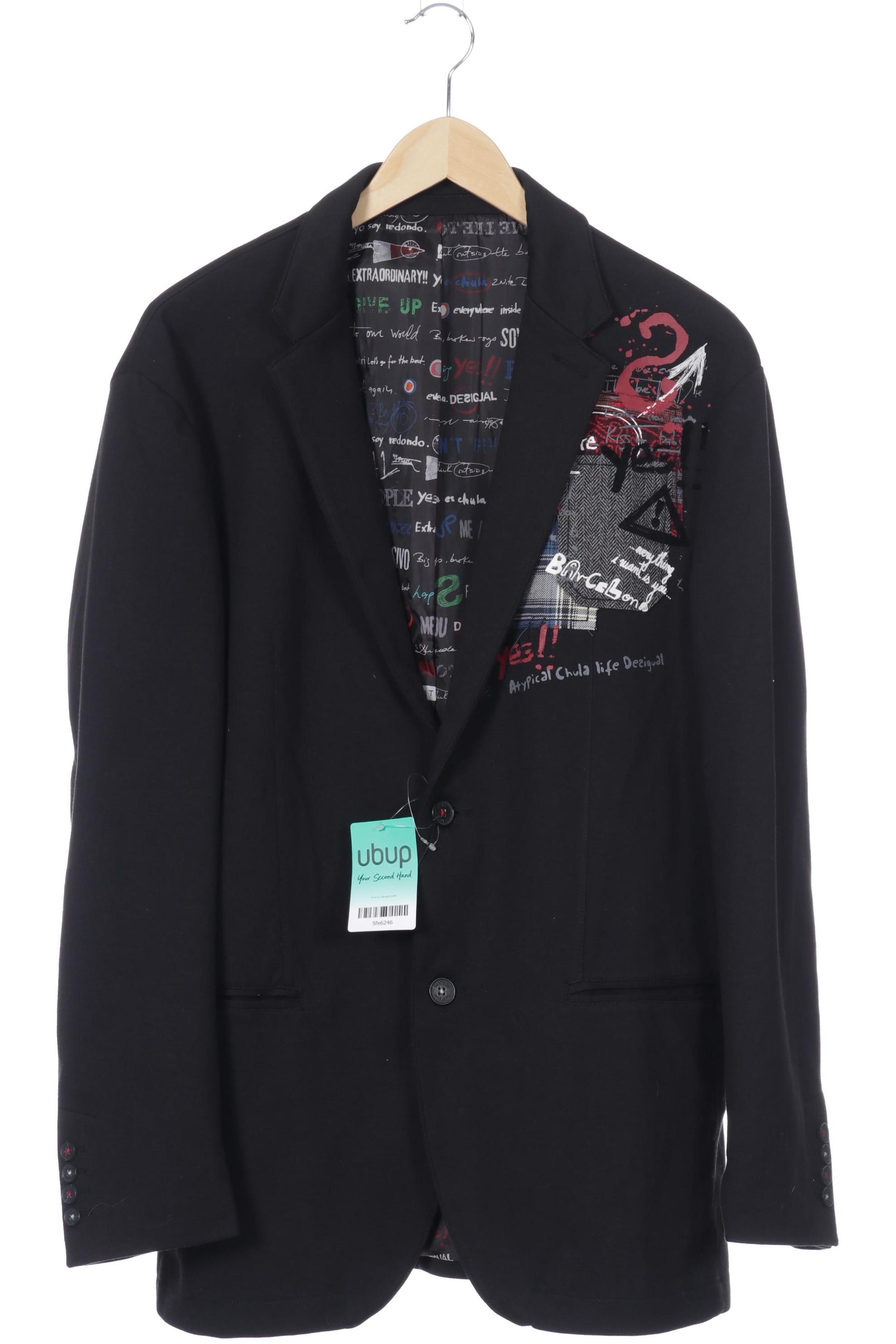 

Desigual Herren Sakko, schwarz, Gr. 56