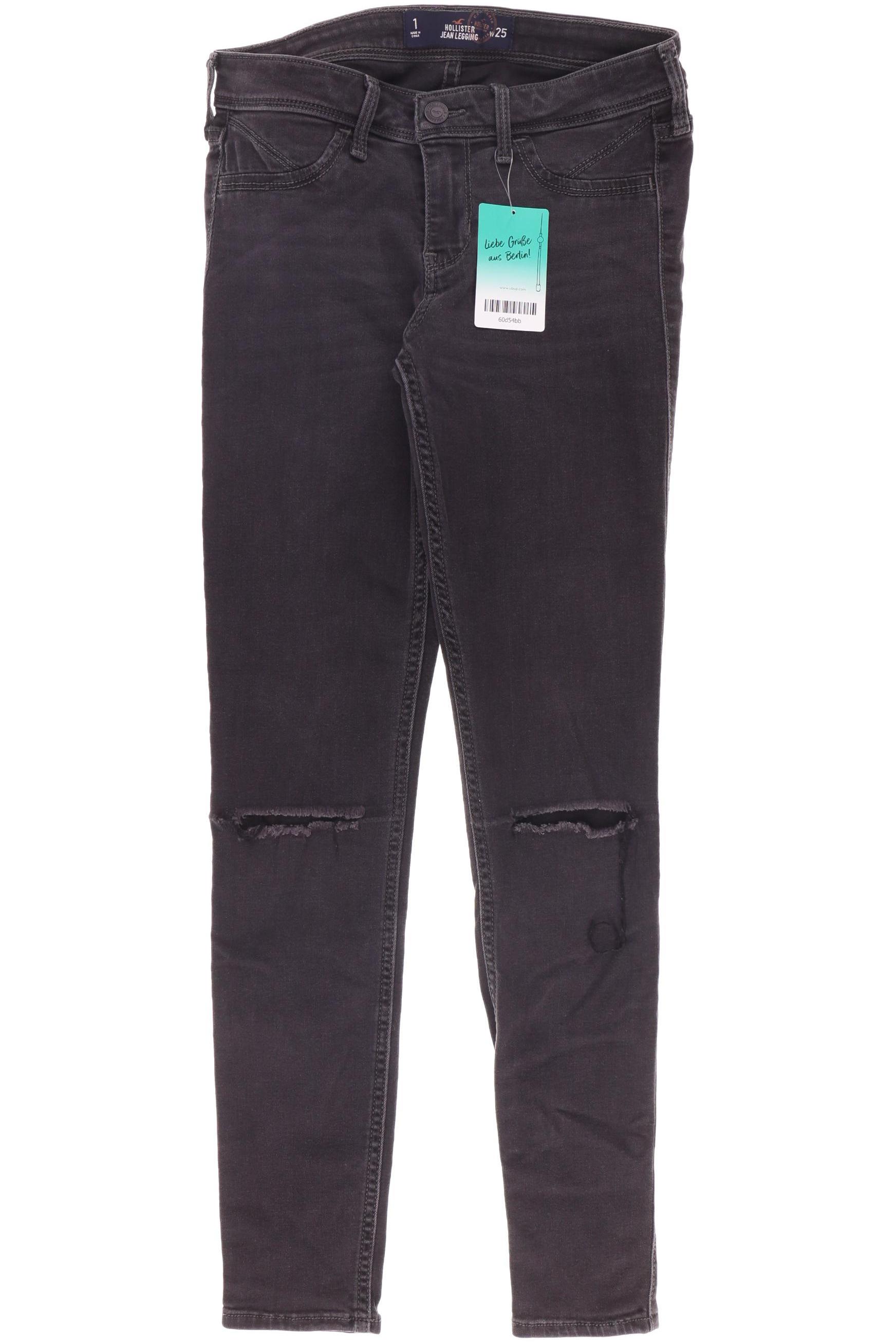 

Hollister Damen Jeans, schwarz, Gr. 25