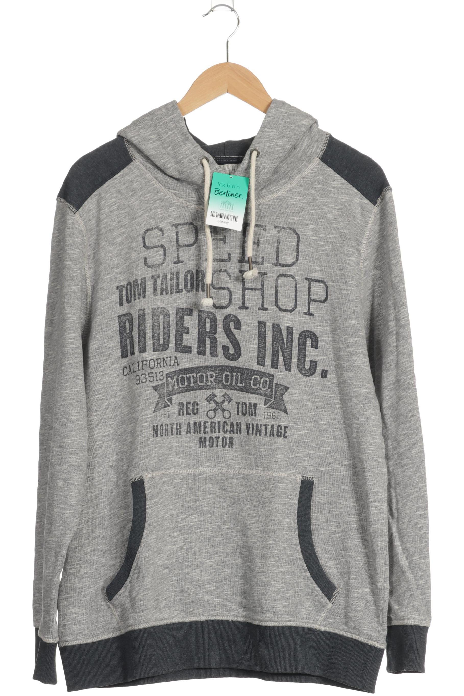 

Tom Tailor Herren Kapuzenpullover, grau, Gr.