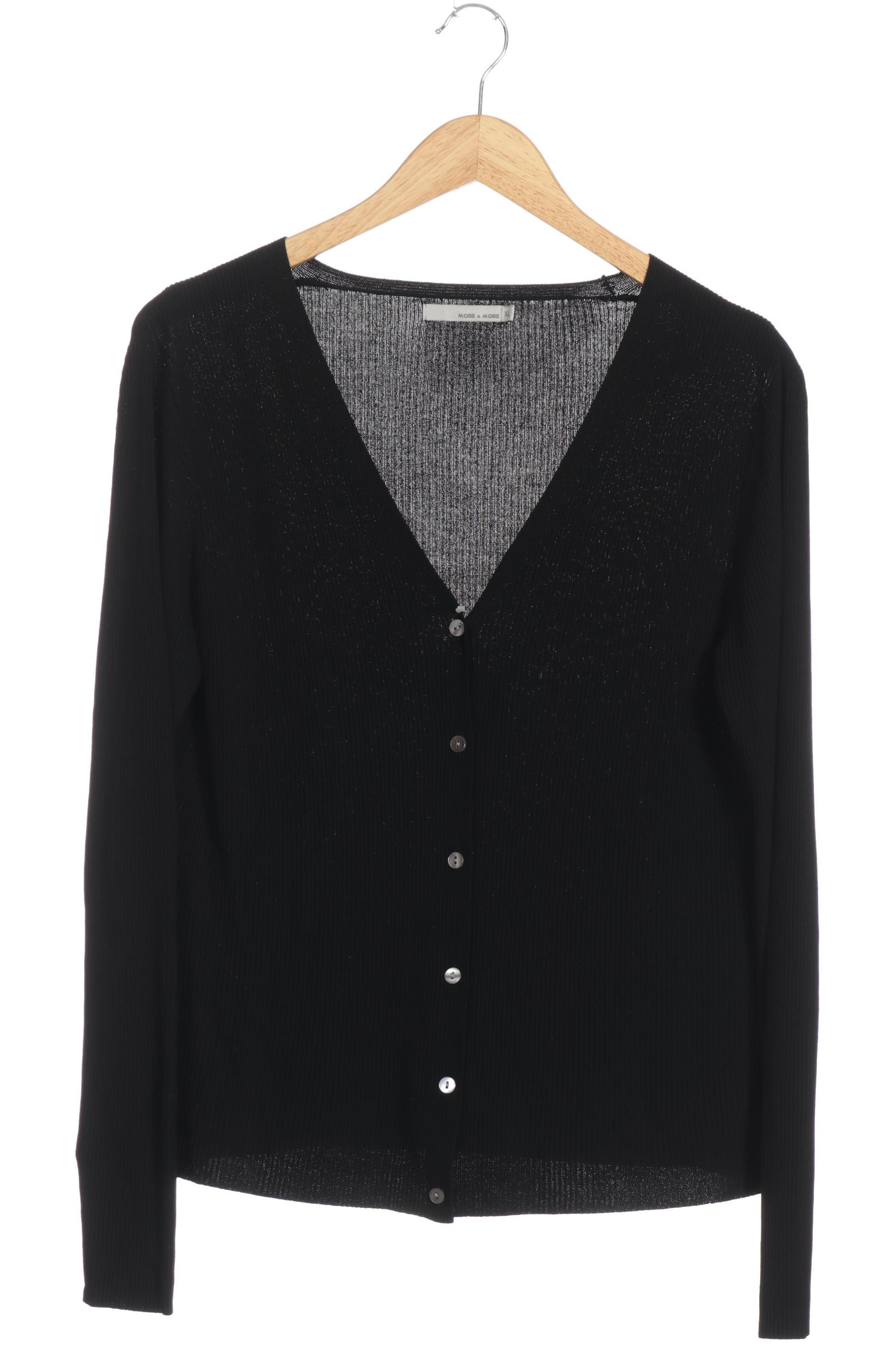 

More & More Damen Strickjacke, schwarz, Gr.