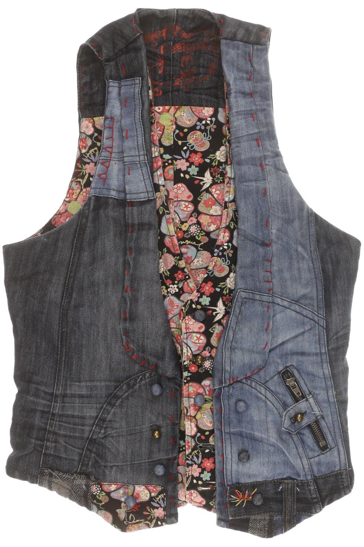 

Desigual Damen Weste, blau, Gr.