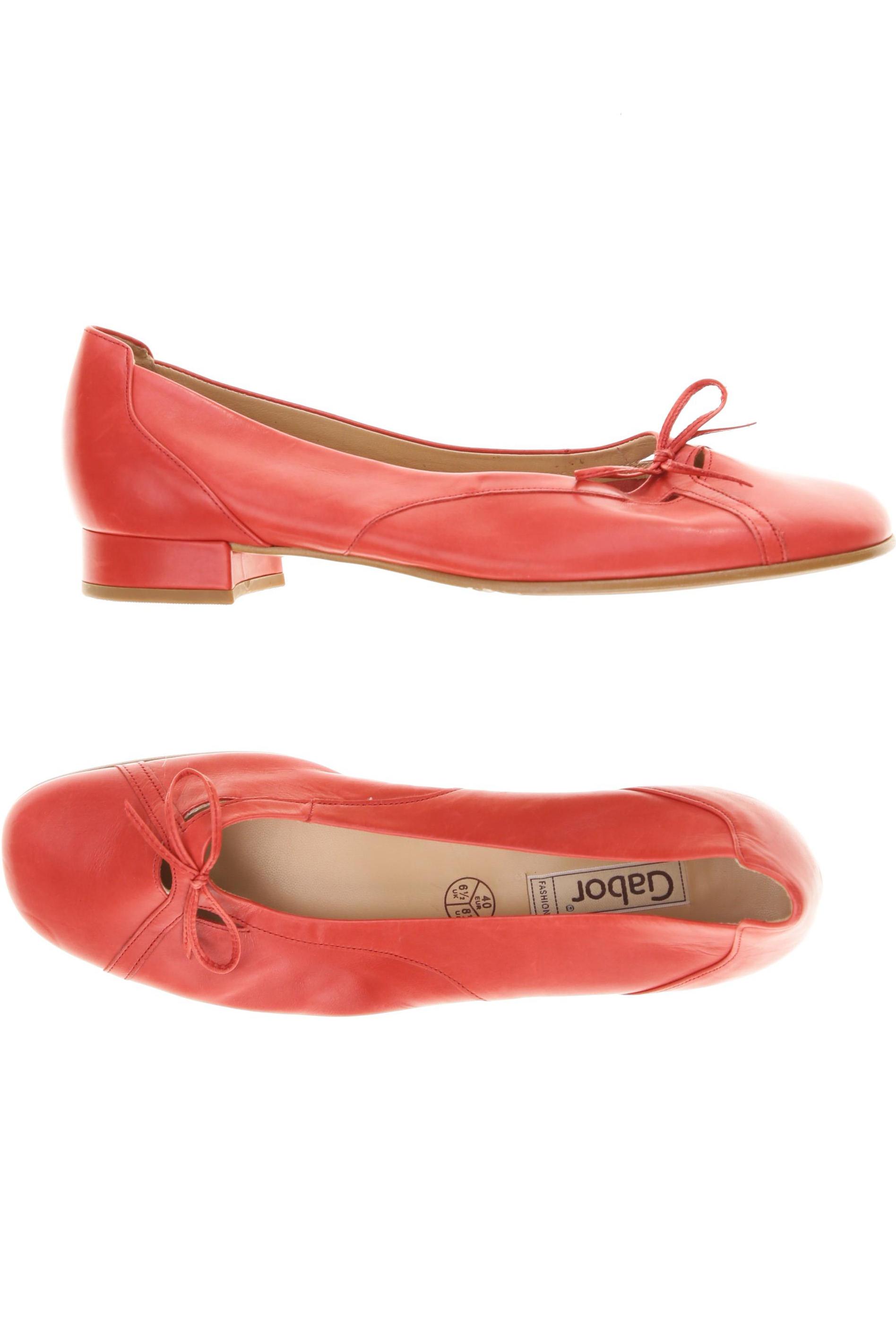 

Gabor Damen Ballerinas, rot, Gr. 6.5