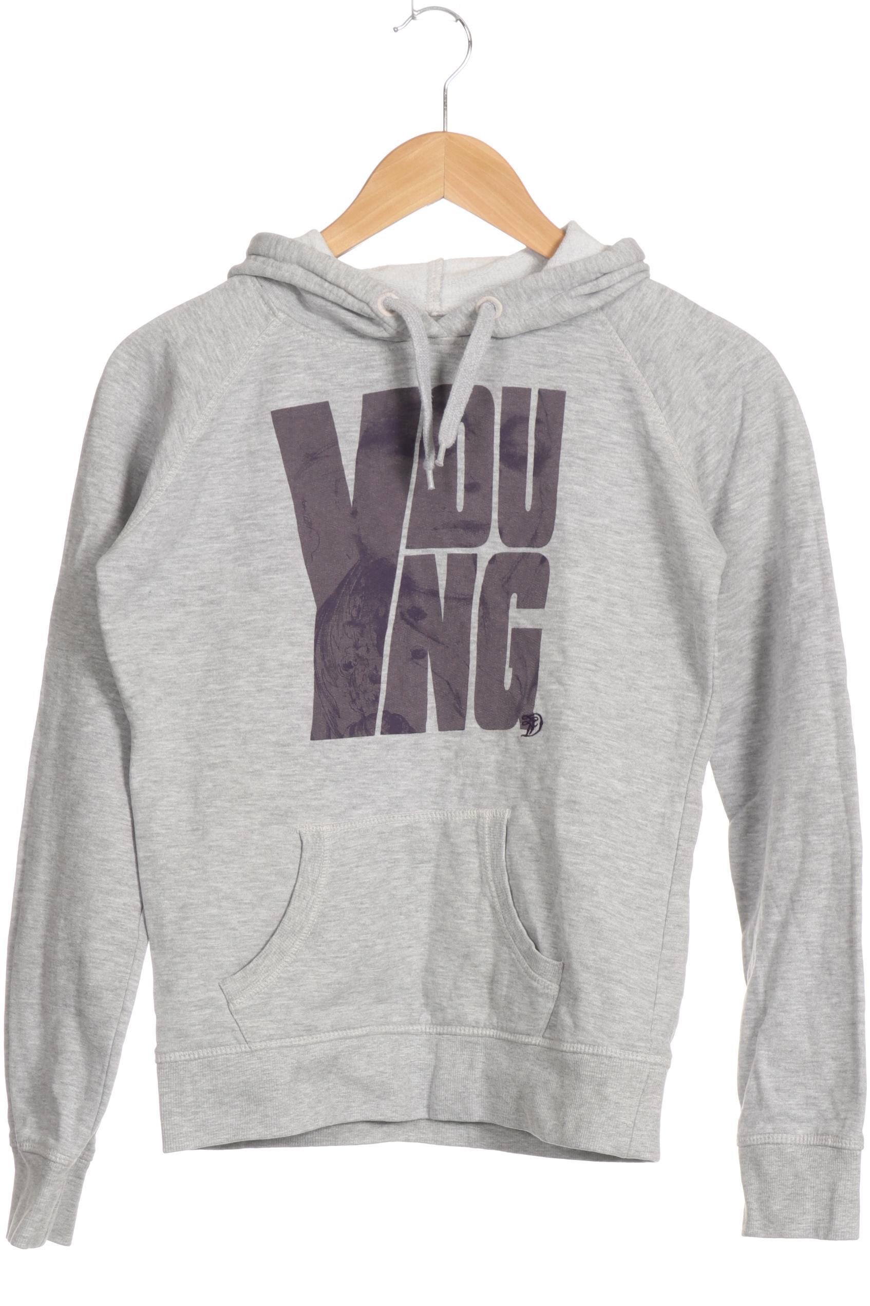 

TOM Tailor Denim Damen Kapuzenpullover, grau, Gr.