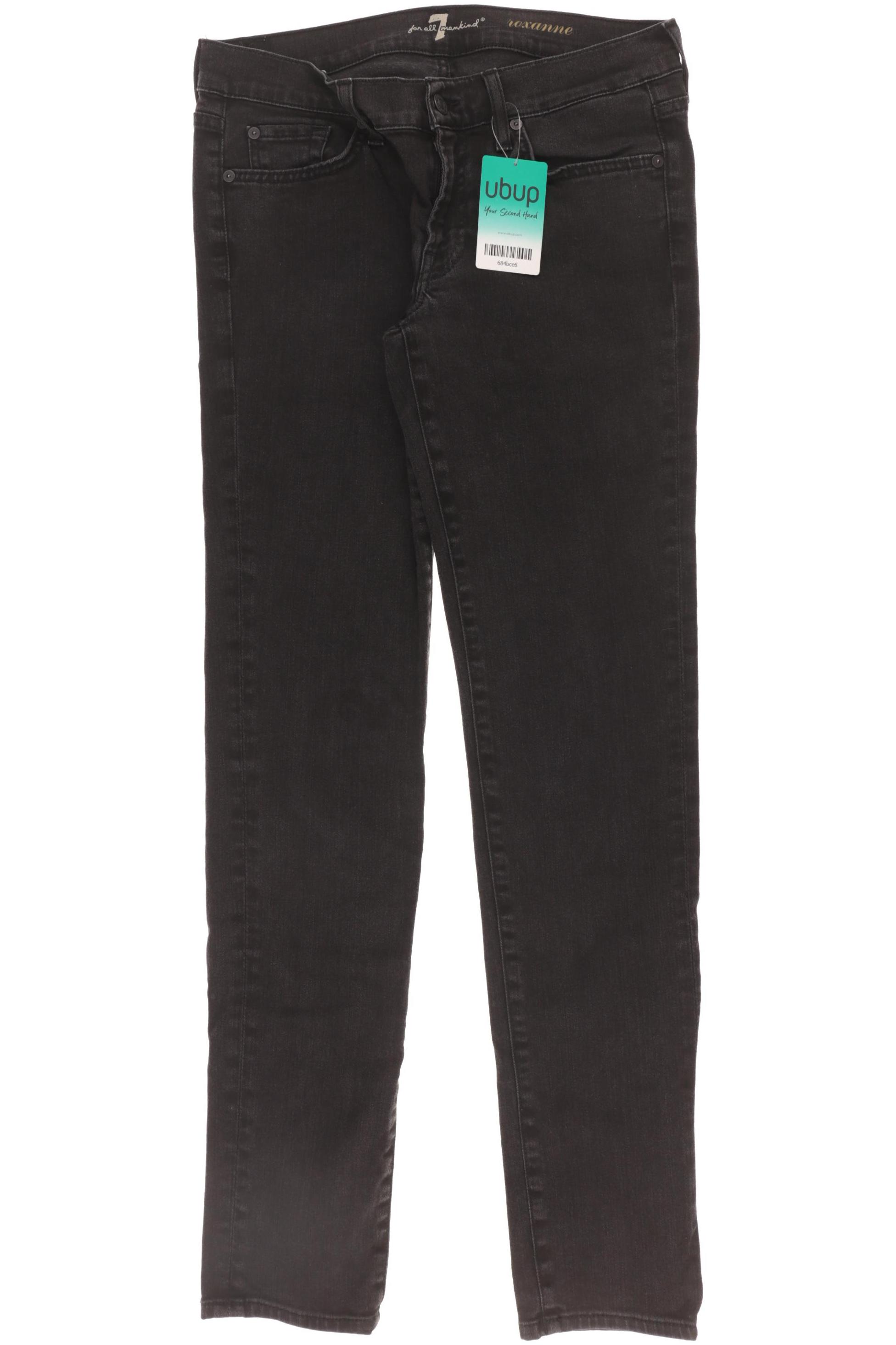 

7 for all mankind Damen Jeans, schwarz, Gr. 28