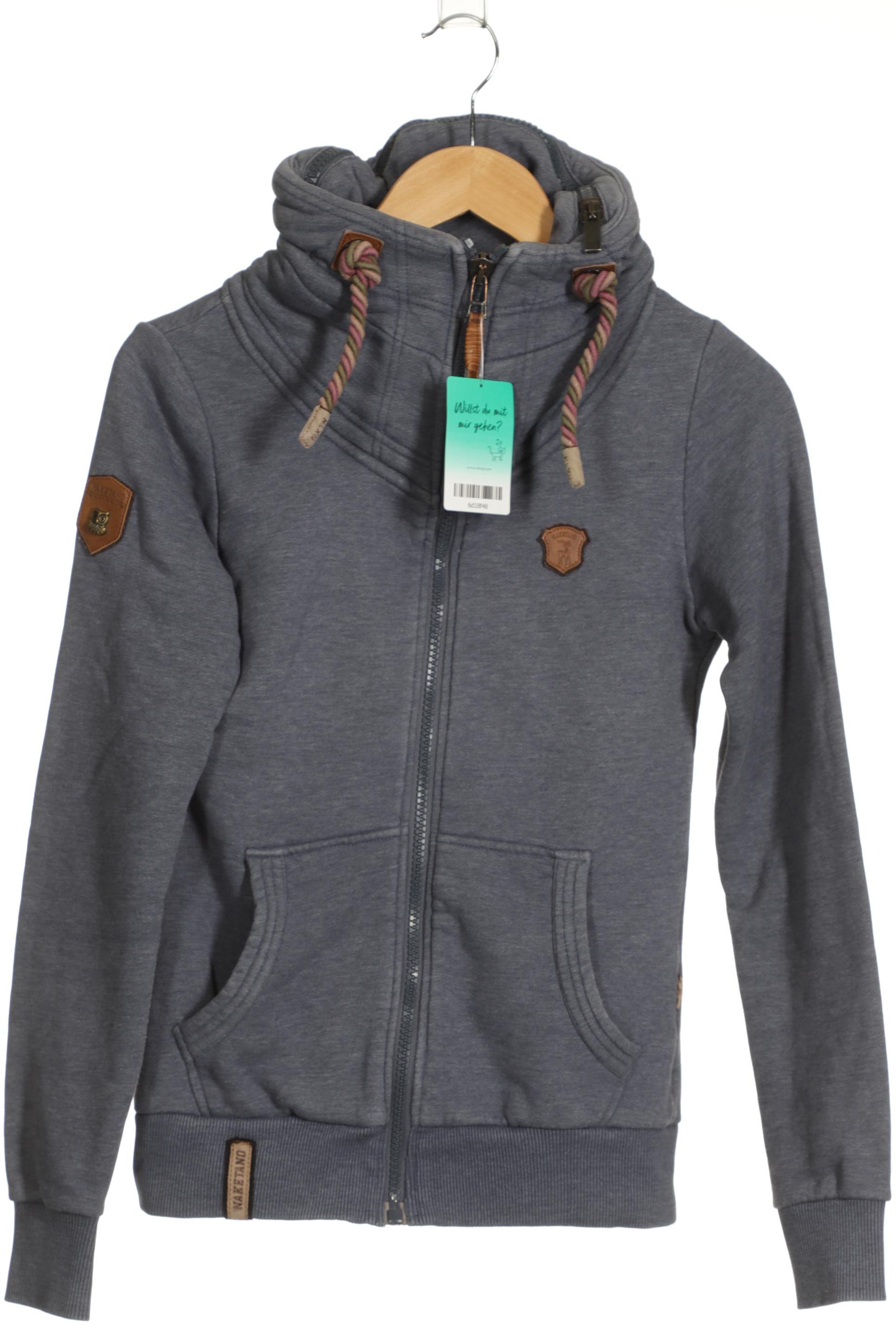Details zu Naketano Sweatshirt Damen Hoodie Sweater Pullover Gr. XS Baumwolle blau #6d18f48 Details zu Naketano Sweatshirt Damen Hoodie Sweater Pullover Gr. XS Baumwolle blau #6d18f48