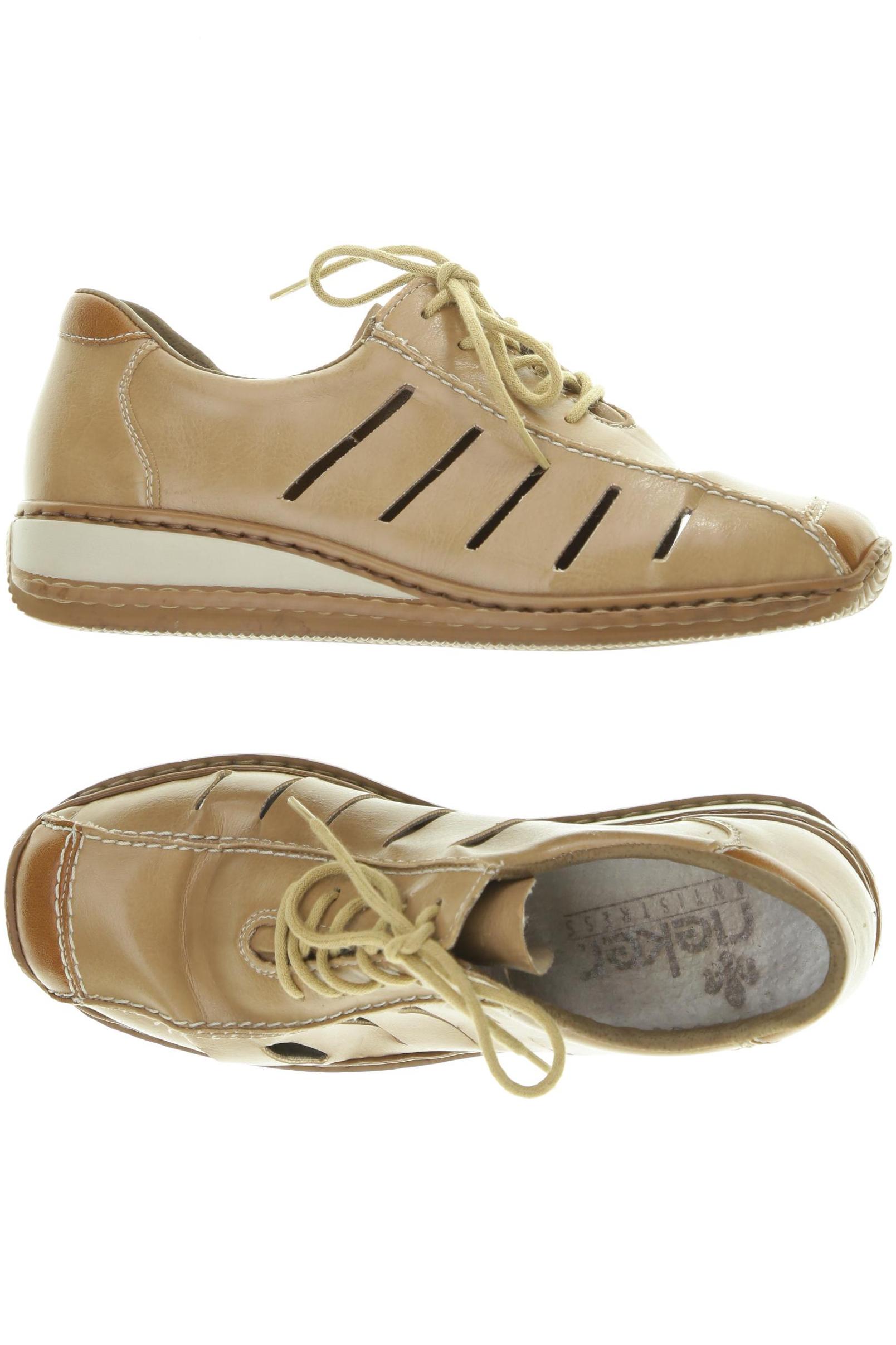 

Rieker Damen Halbschuh, beige, Gr. 38