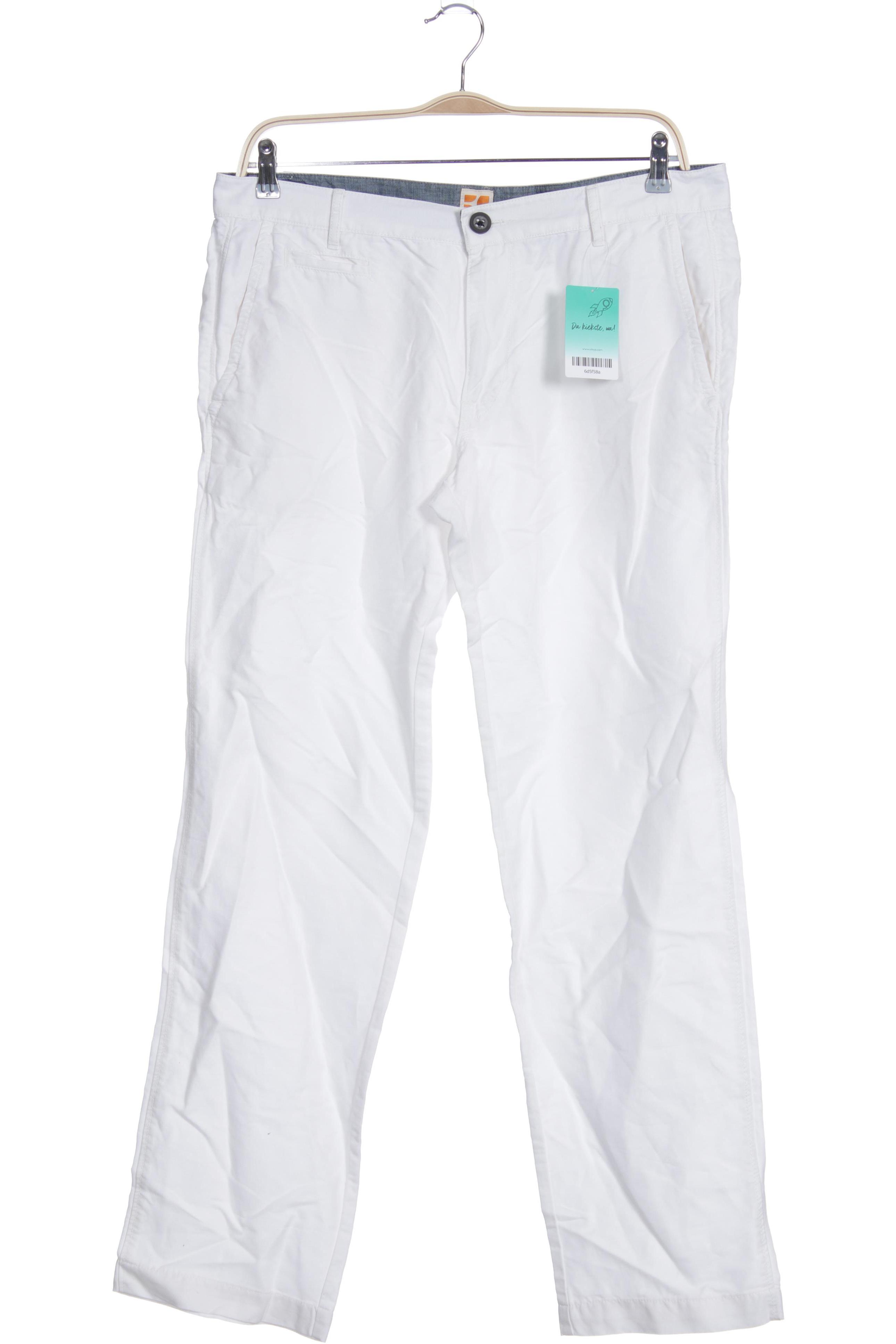 

Boss Orange Herren Stoffhose, weiß, Gr. 52