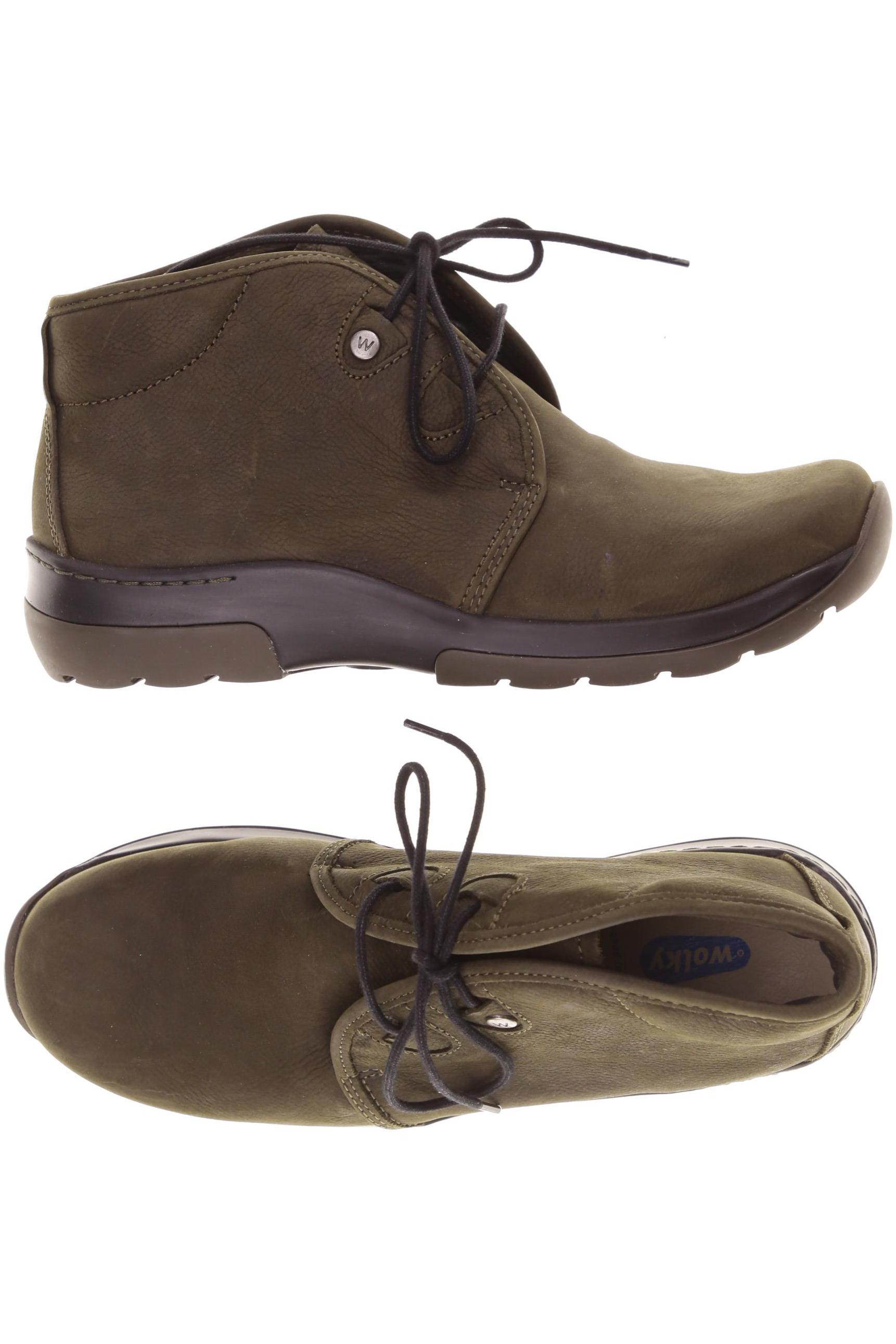 

wolky Damen Stiefelette, grün, Gr. 39