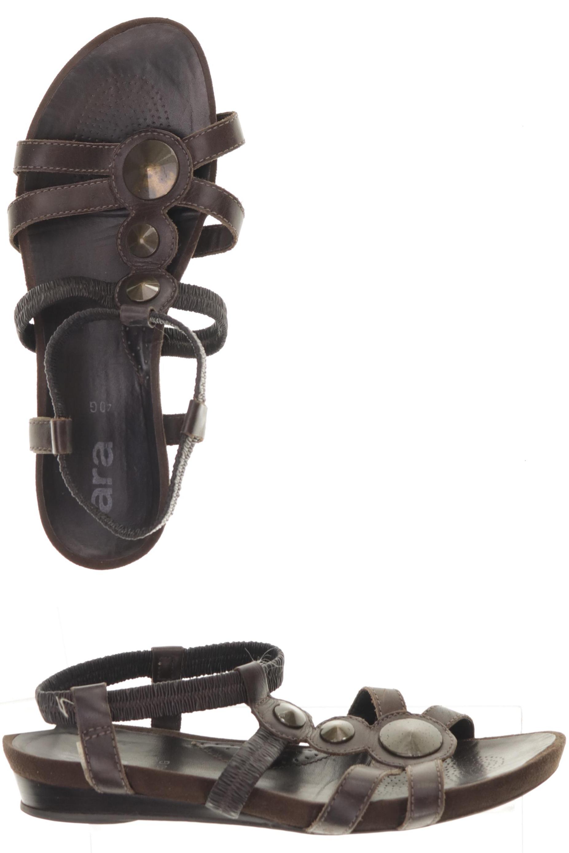 

Ara Damen Sandale, braun, Gr. 40