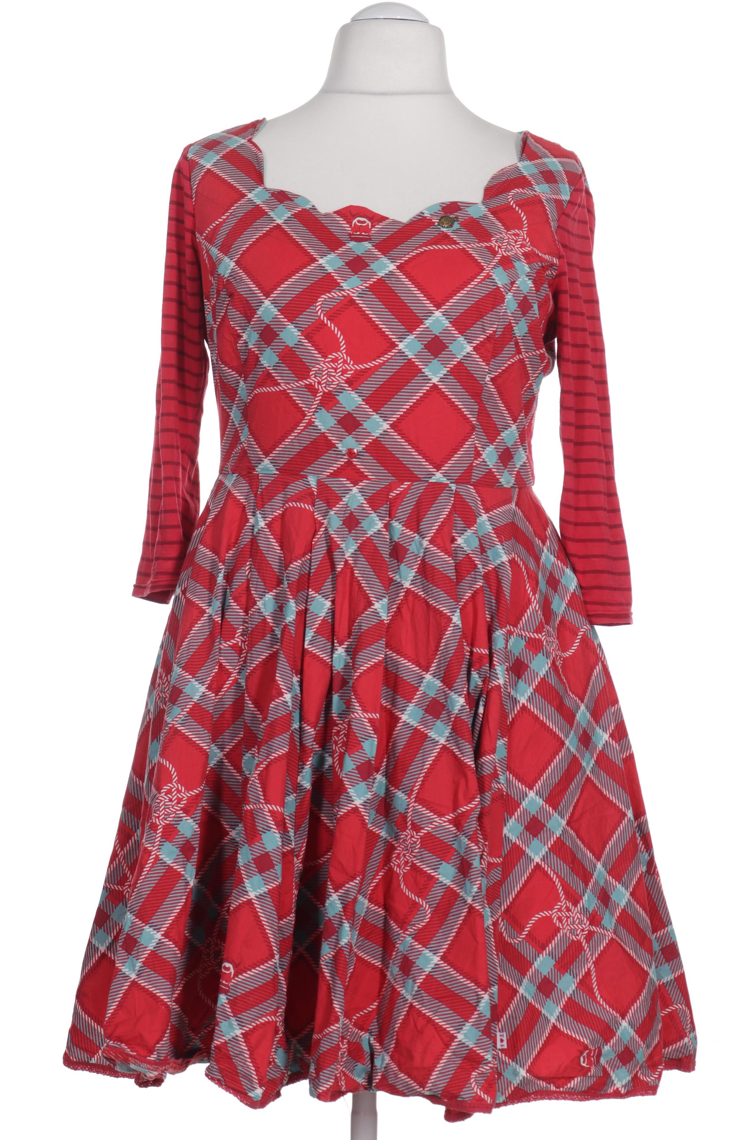 

Blutsgeschwister Damen Kleid, rot, Gr.