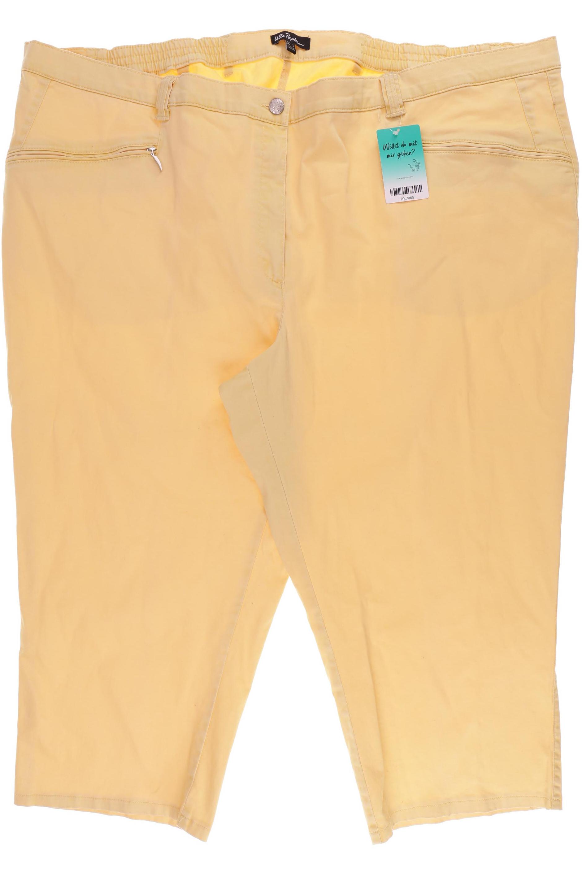 

Ulla Popken Damen Stoffhose, gelb, Gr. 58