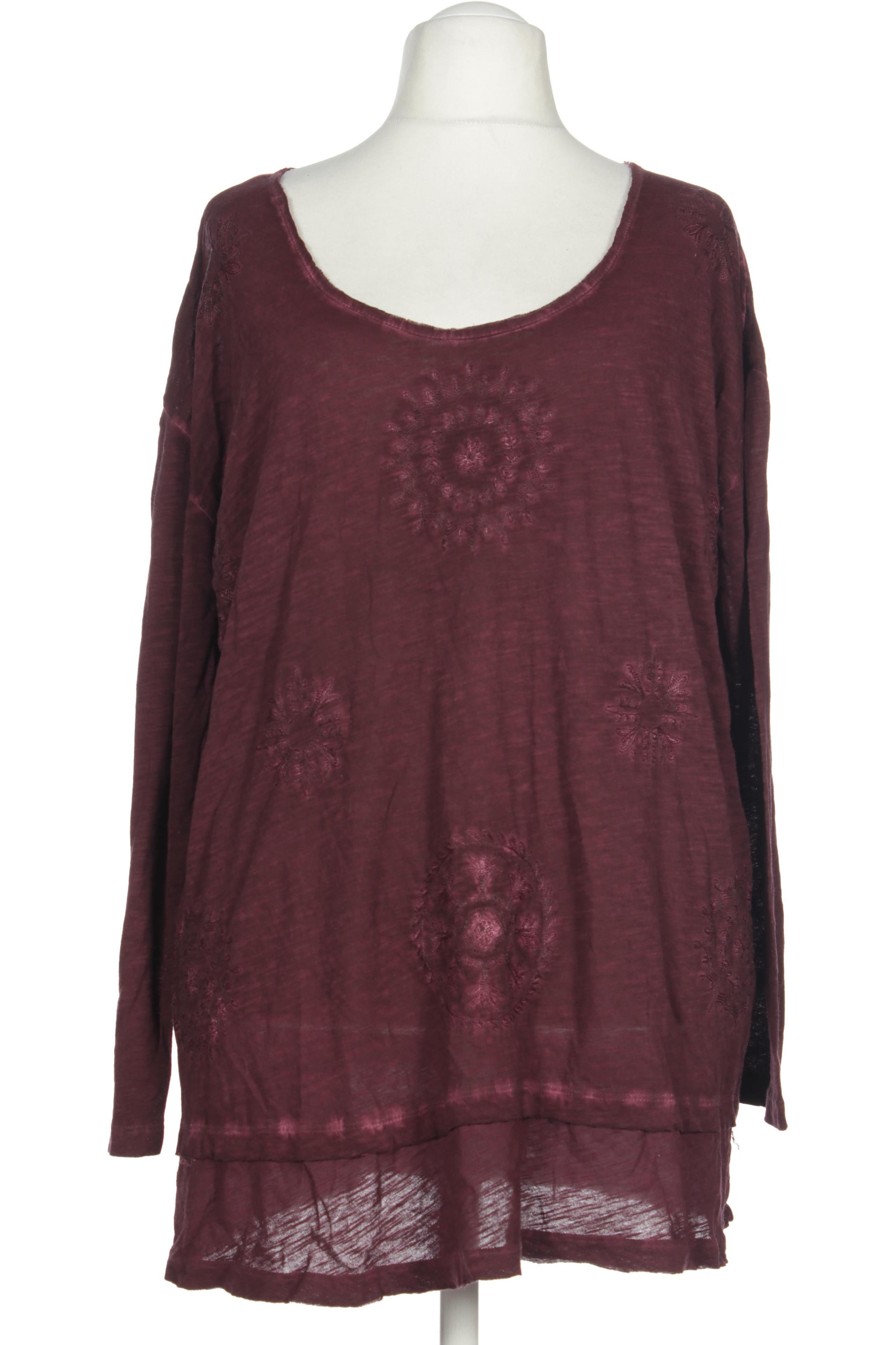 

Ulla Popken Damen Langarmshirt, rot, Gr. 50