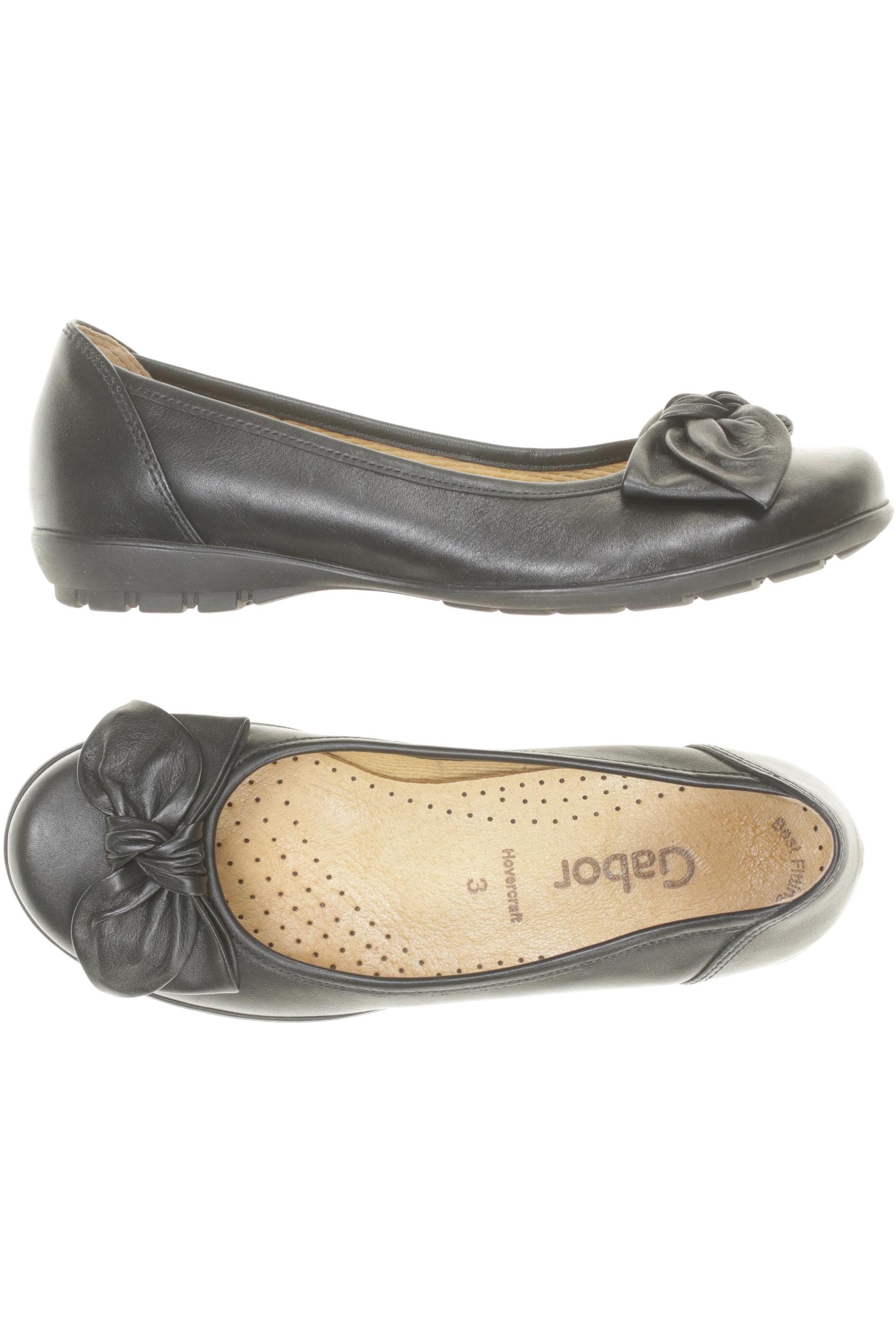 

Gabor Damen Ballerinas, schwarz, Gr. 3