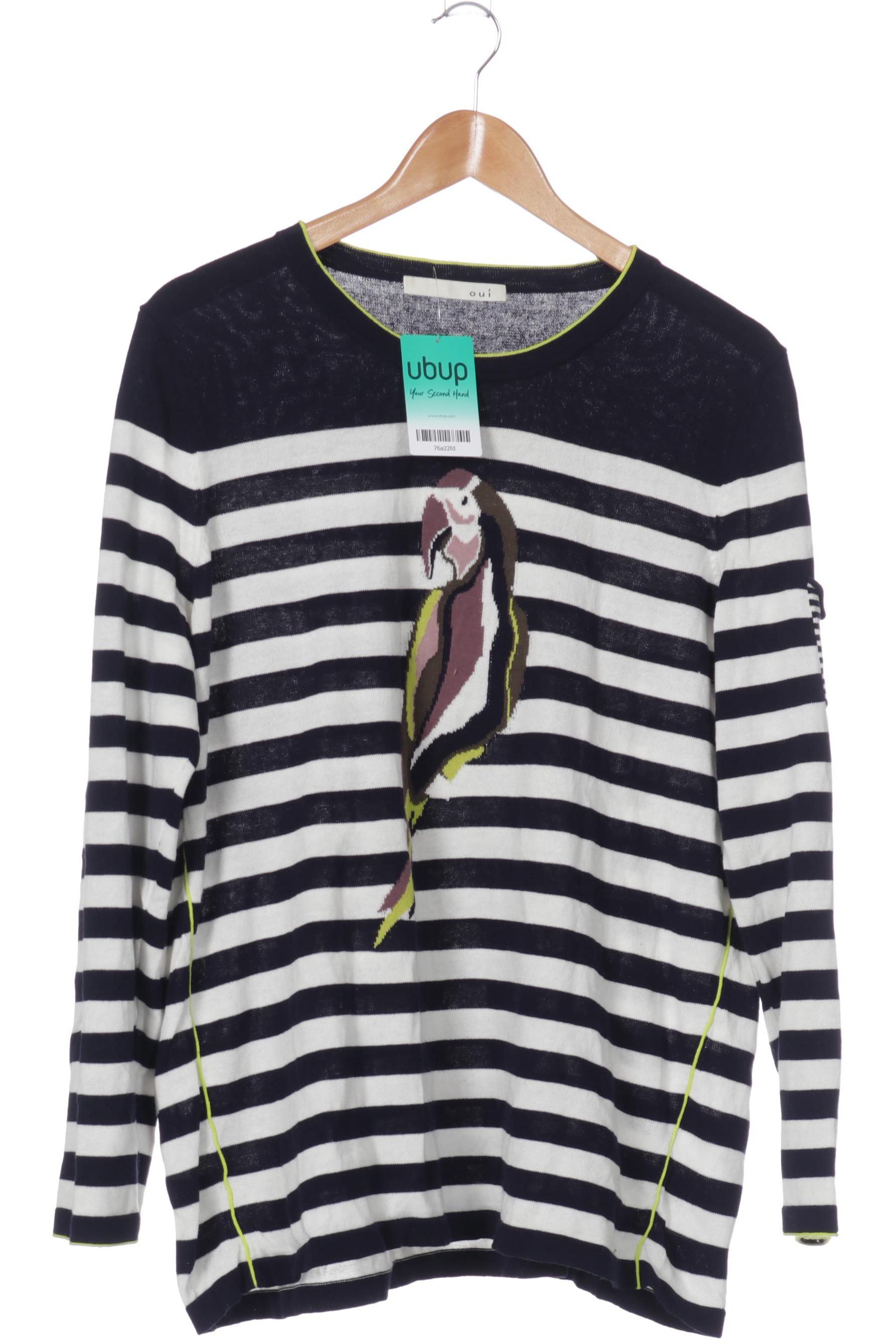 

Oui Damen Pullover, schwarz, Gr. 46