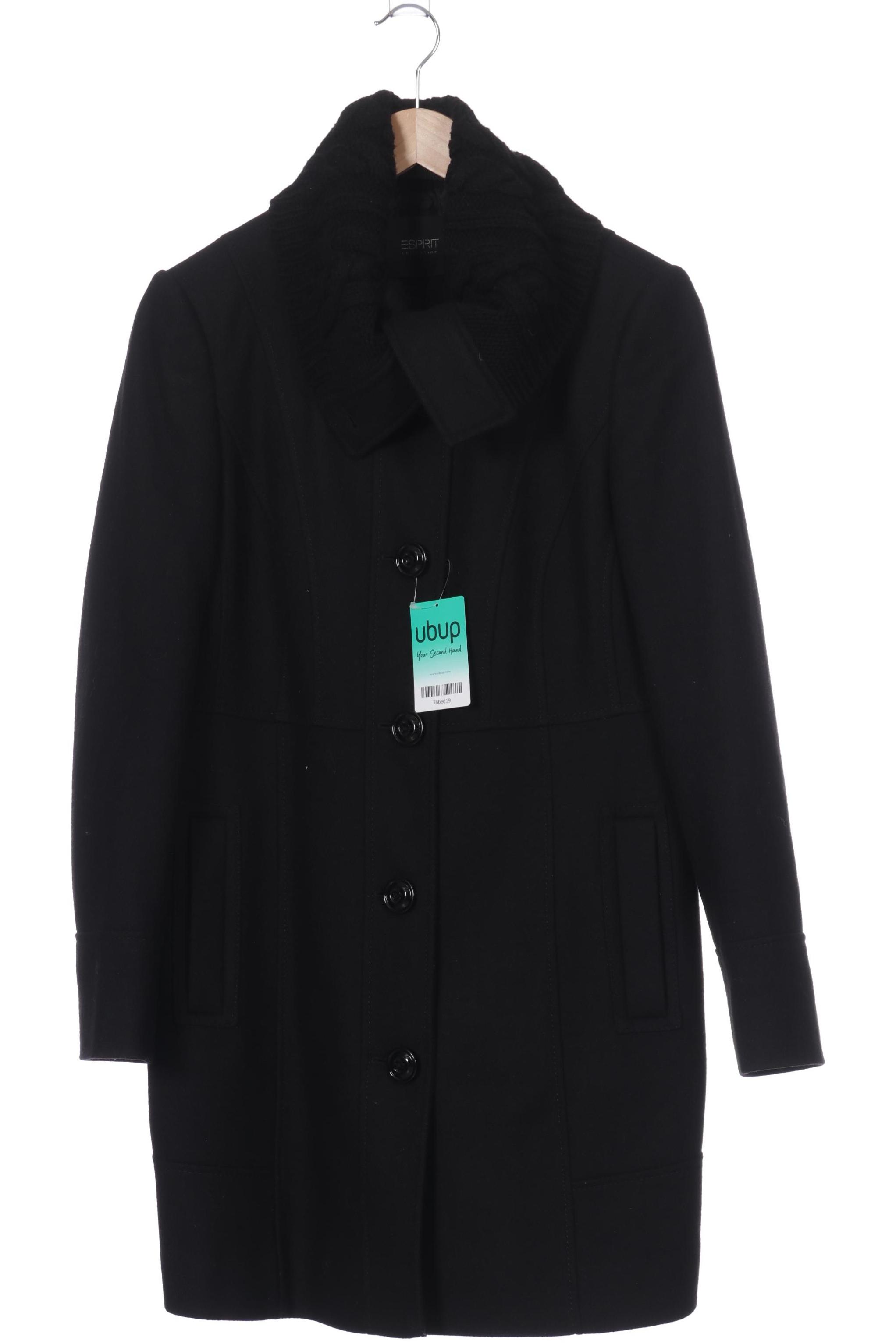 

Esprit Damen Mantel, schwarz, Gr. 38