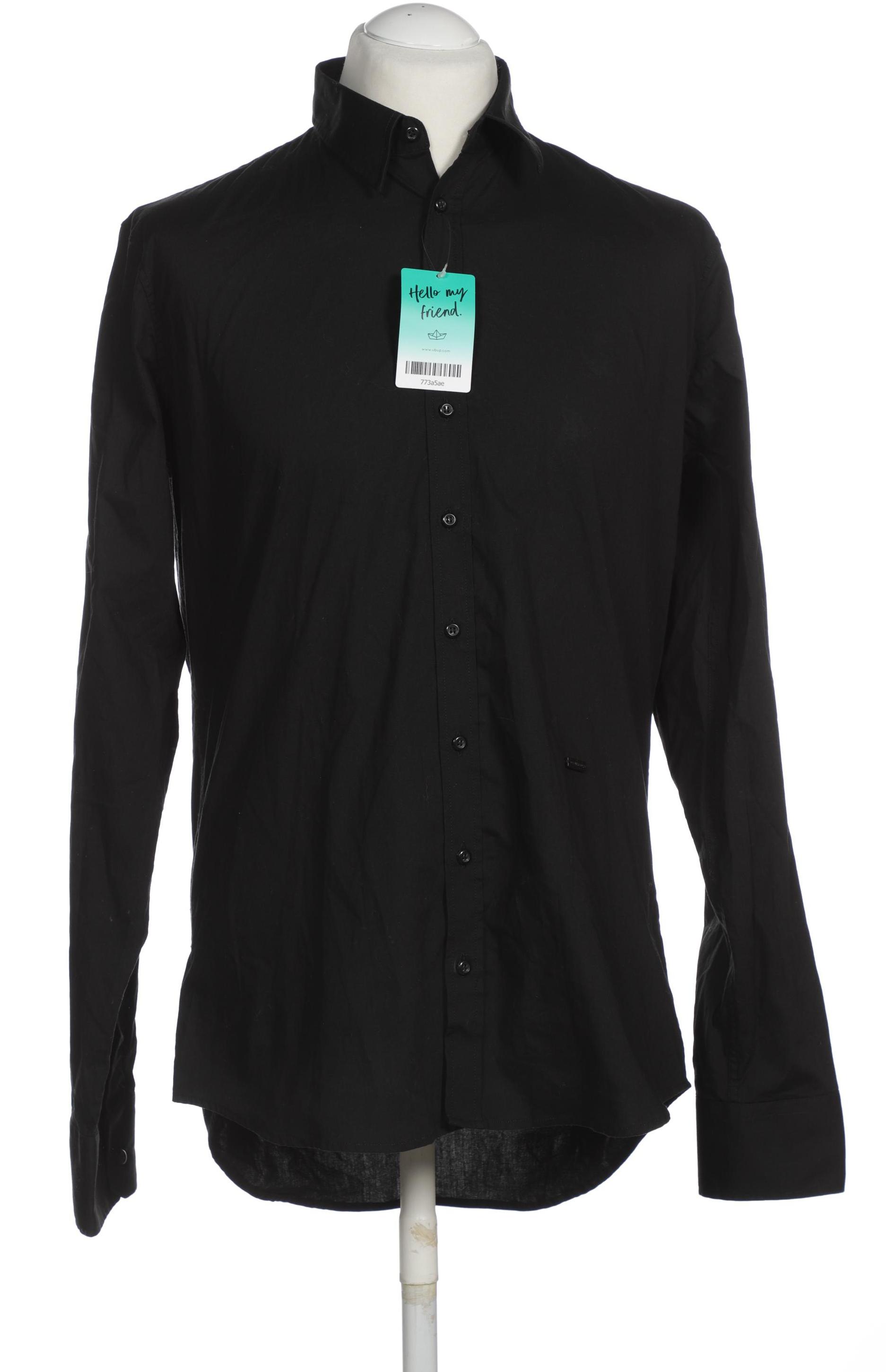 

Dsquared2 Herren Hemd, schwarz, Gr.