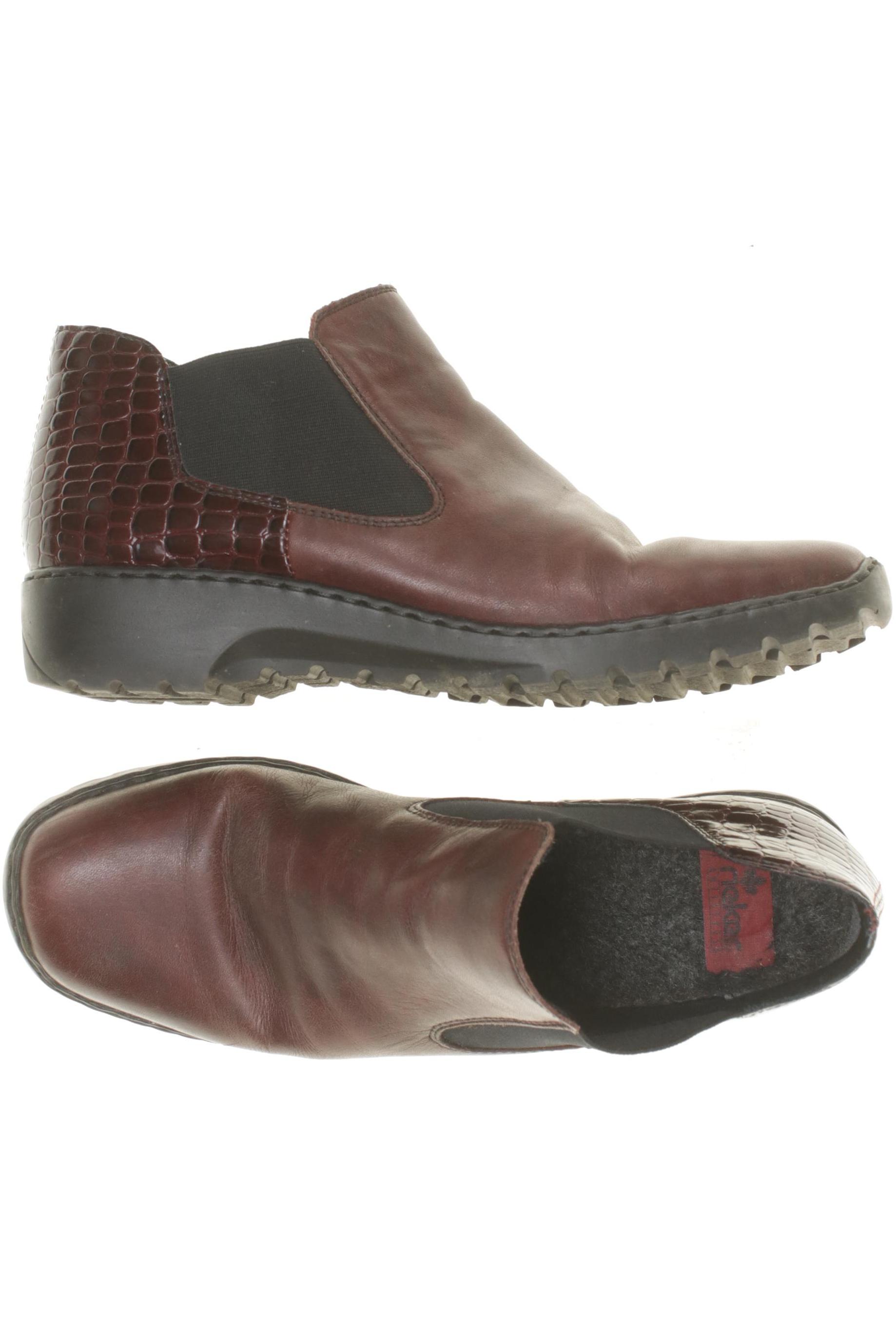 

Rieker Damen Stiefelette, rot, Gr. 38