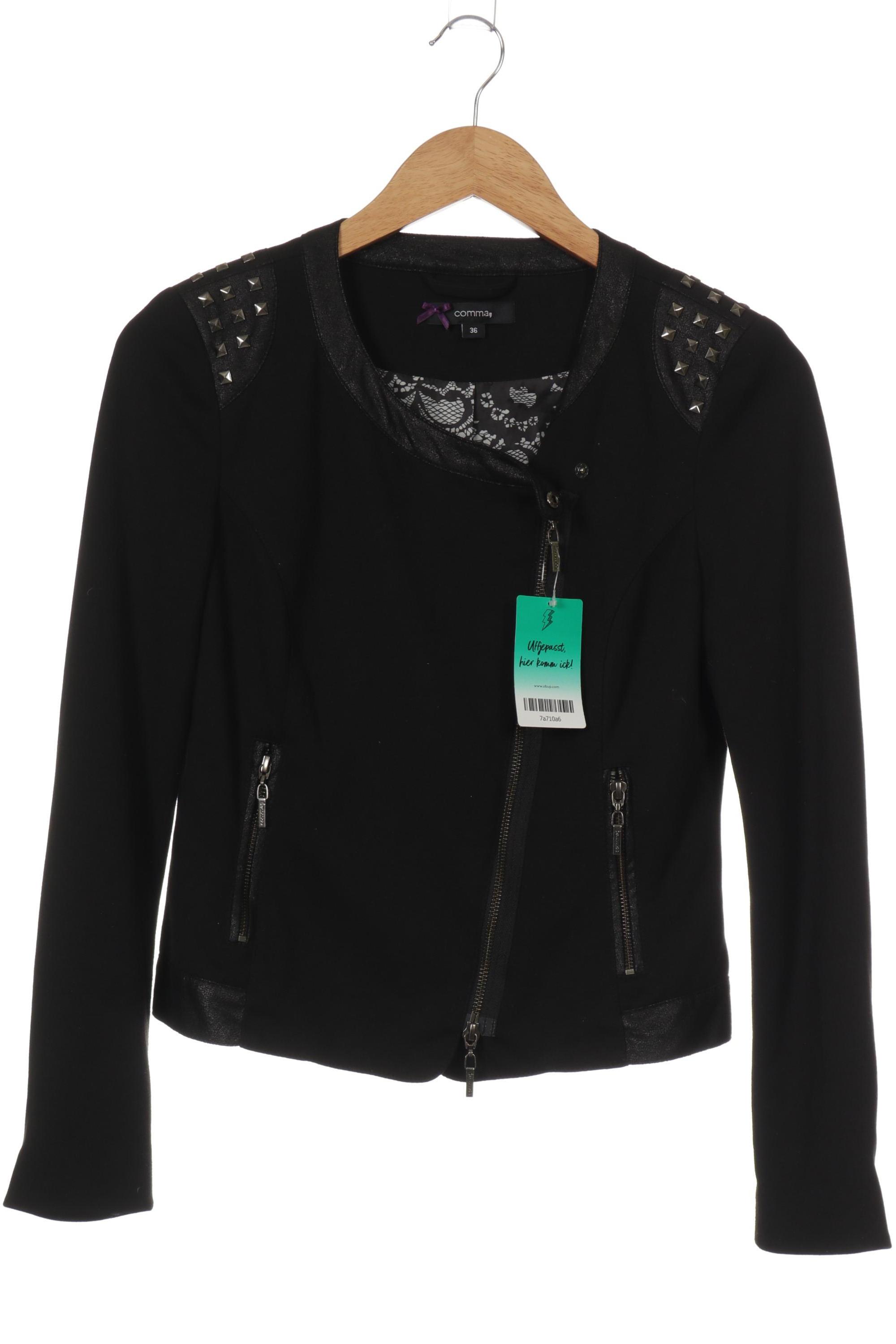 

Comma Damen Blazer, schwarz, Gr. 36