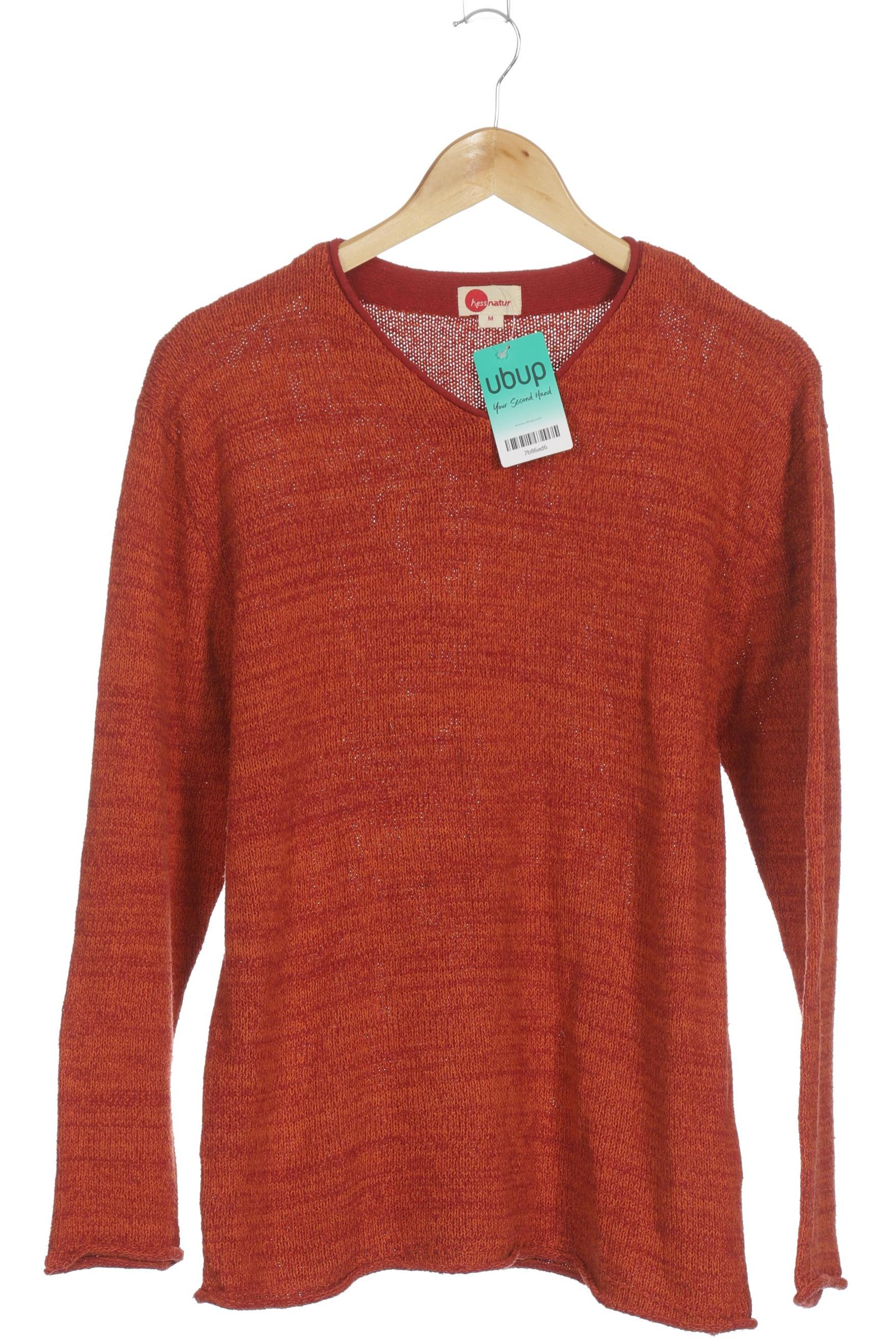 

hessnatur Damen Pullover, orange, Gr.