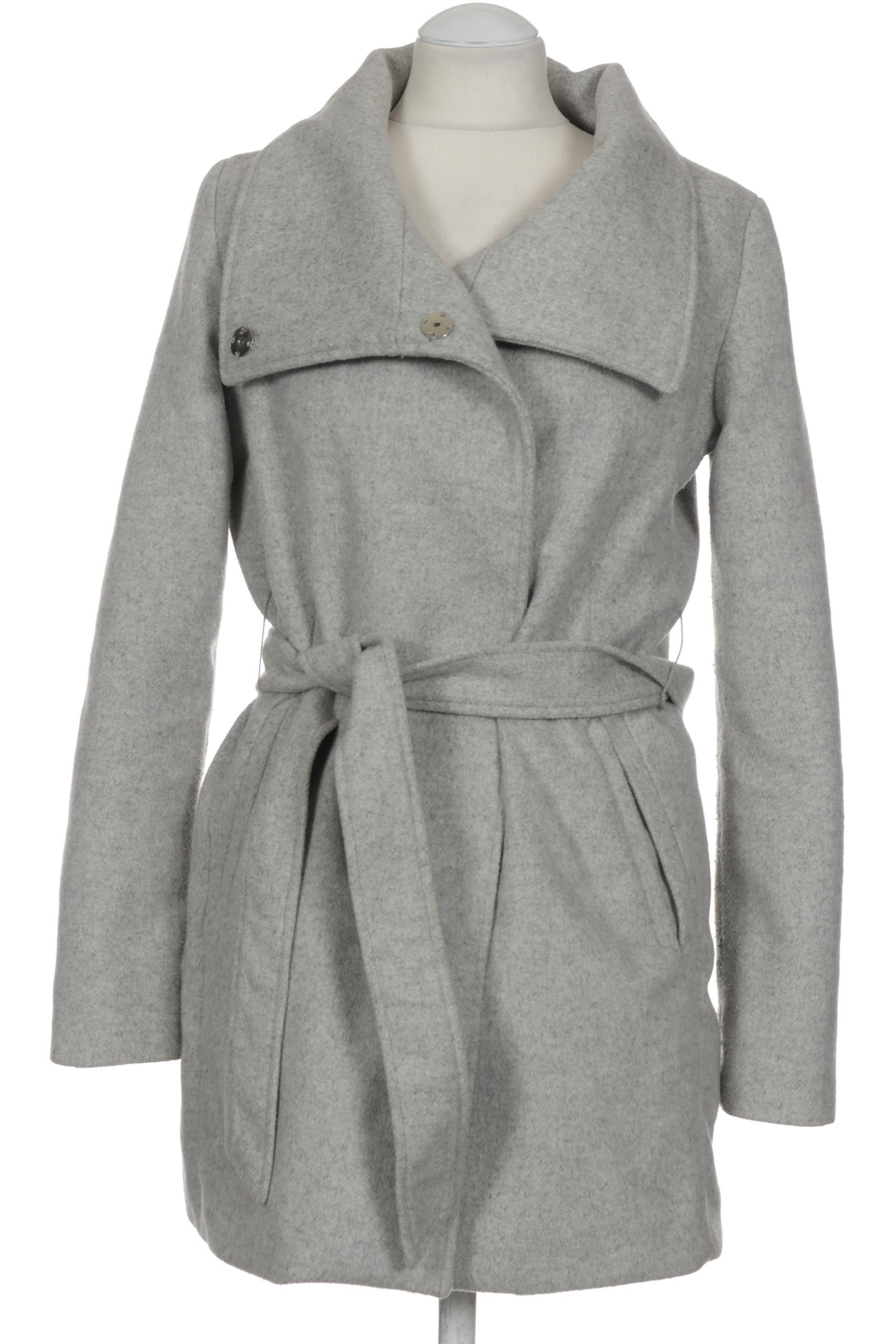 

bershka Damen Mantel, grau, Gr.