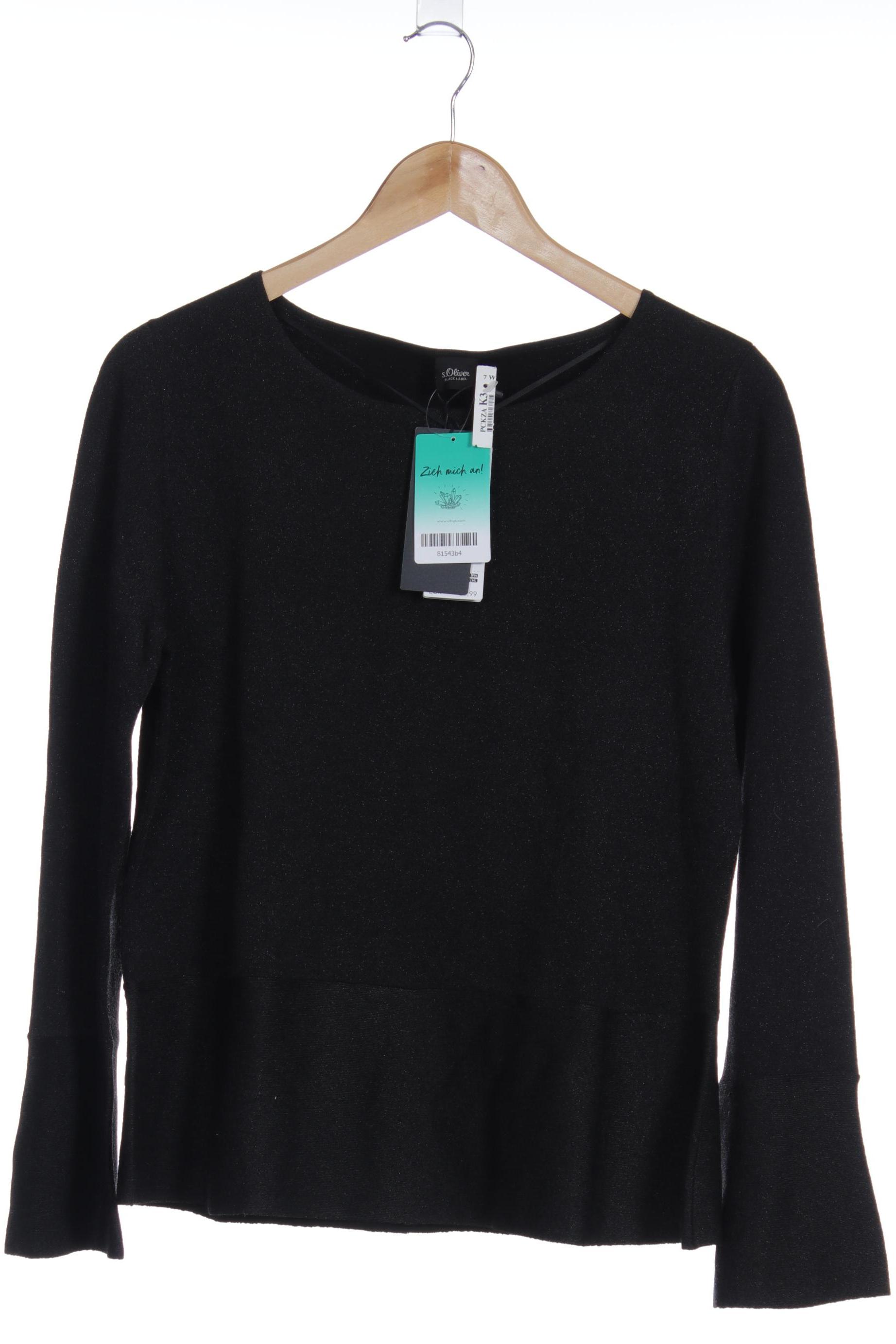 

s.Oliver Damen Pullover, schwarz, Gr. 42