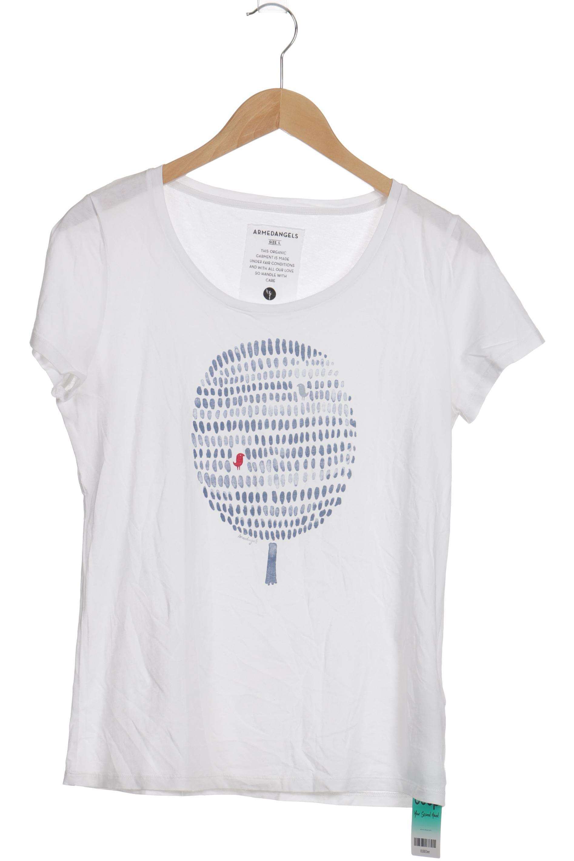 

Armedangels Damen T-Shirt, weiß, Gr.