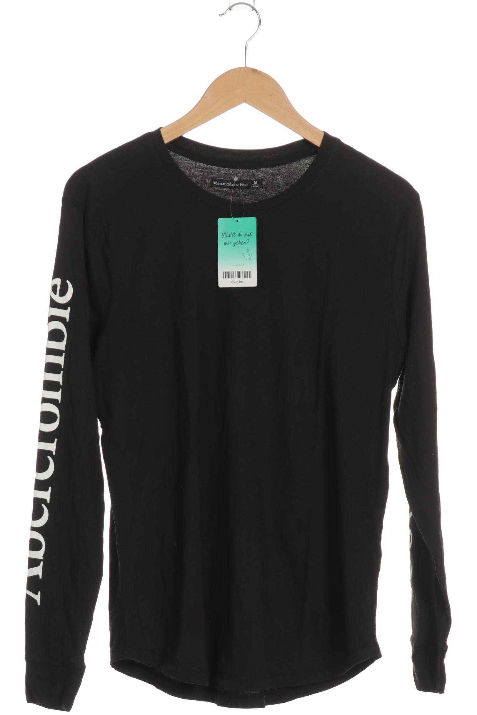 

Abercrombie & Fitch Damen Langarmshirt, schwarz, Gr.