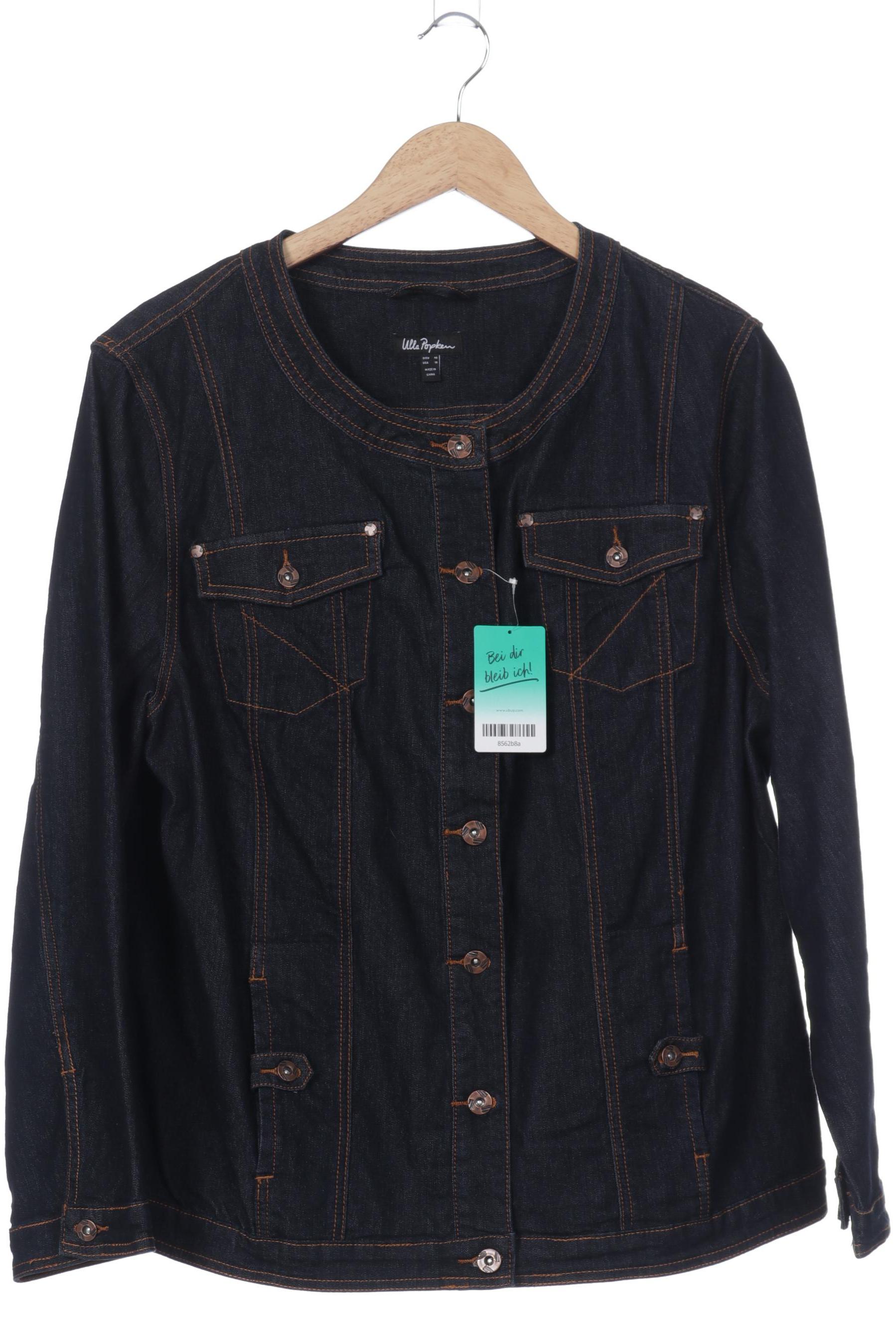 

Ulla Popken Damen Jacke, blau, Gr. 46