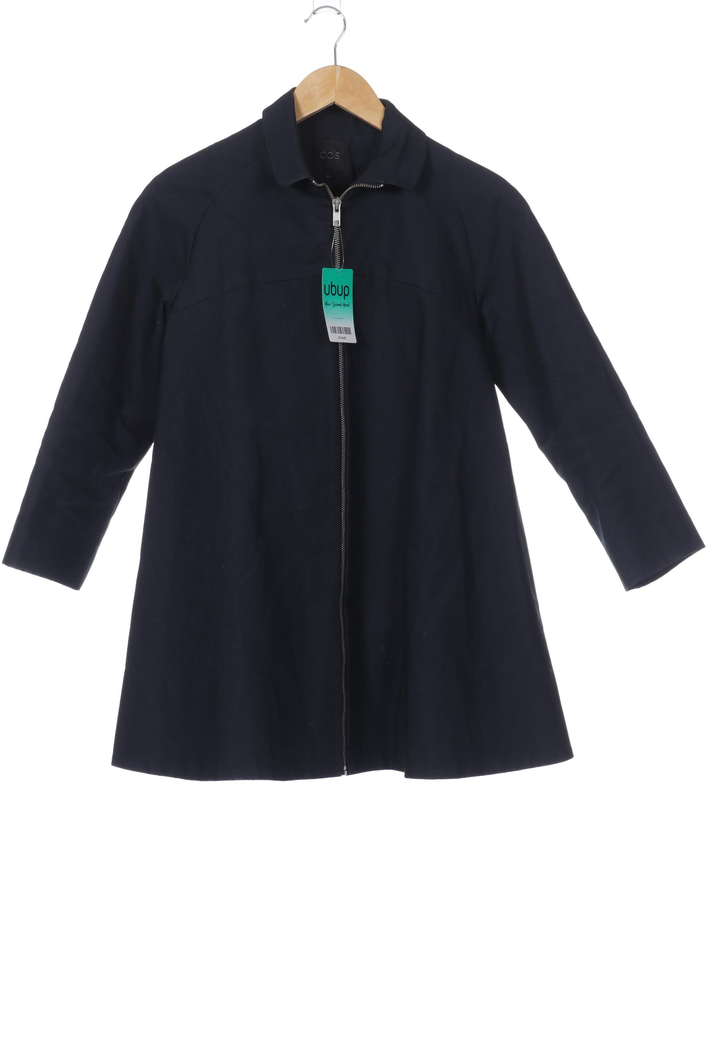 

COS Damen Mantel, blau, Gr. 34