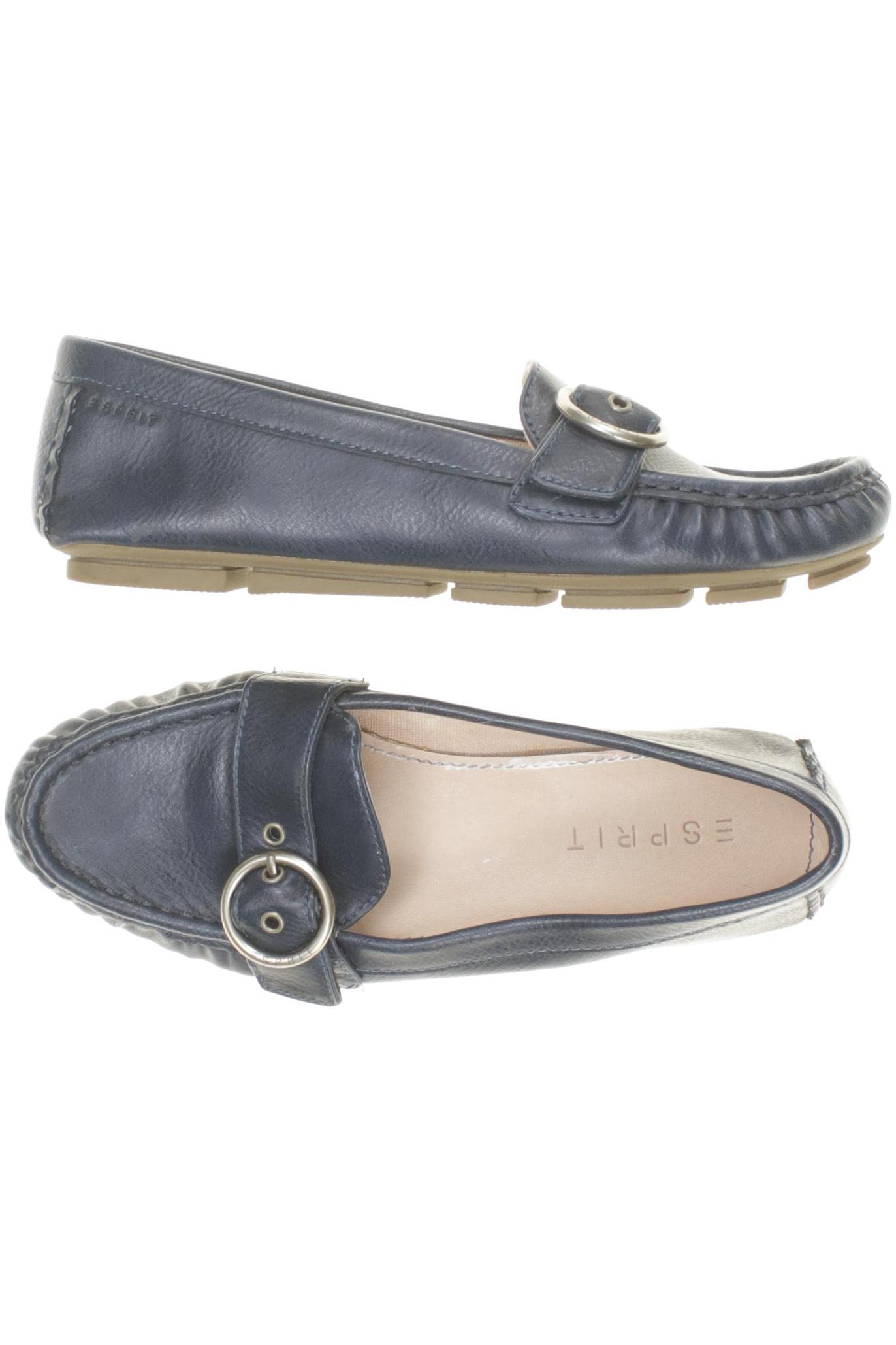 

Esprit Damen Halbschuh, blau, Gr. 36