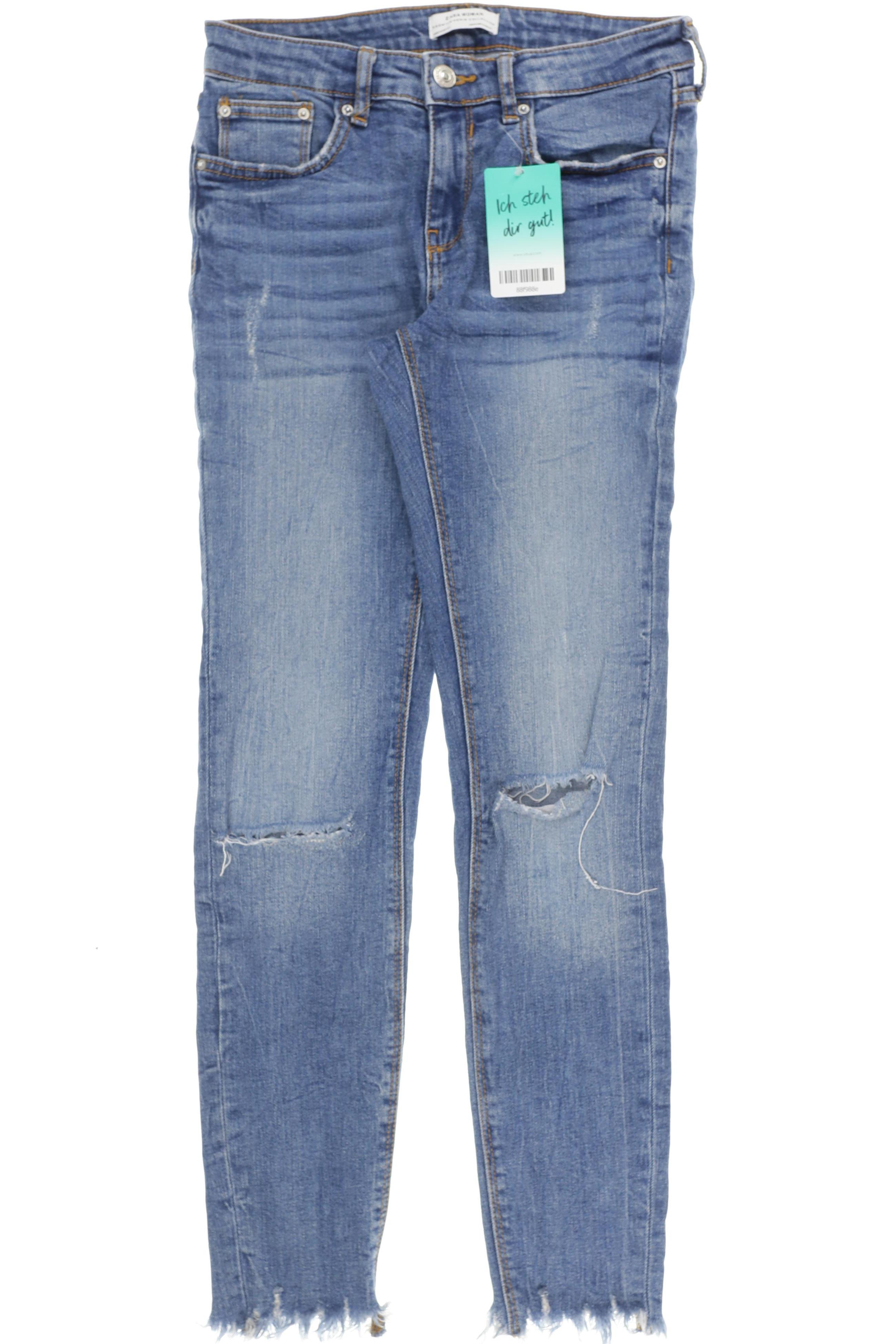 

Zara Damen Jeans, blau, Gr. 34