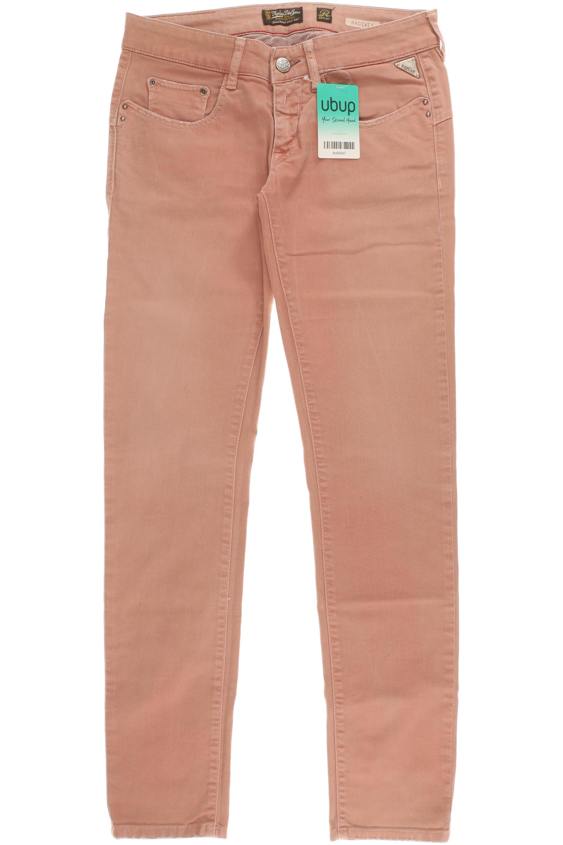 

Replay Damen Jeans, pink, Gr. 28