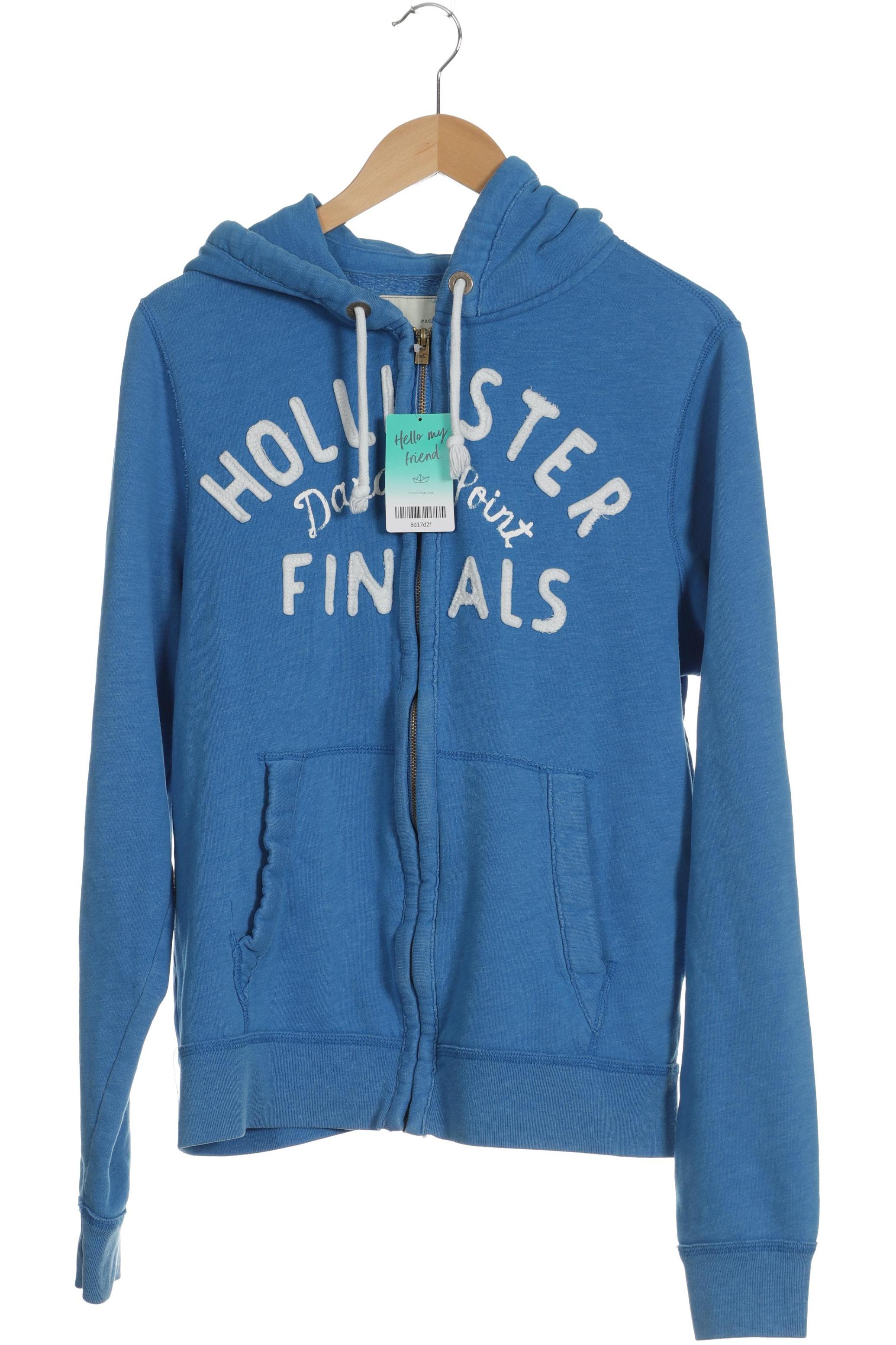 

Hollister Damen Kapuzenpullover, blau, Gr.