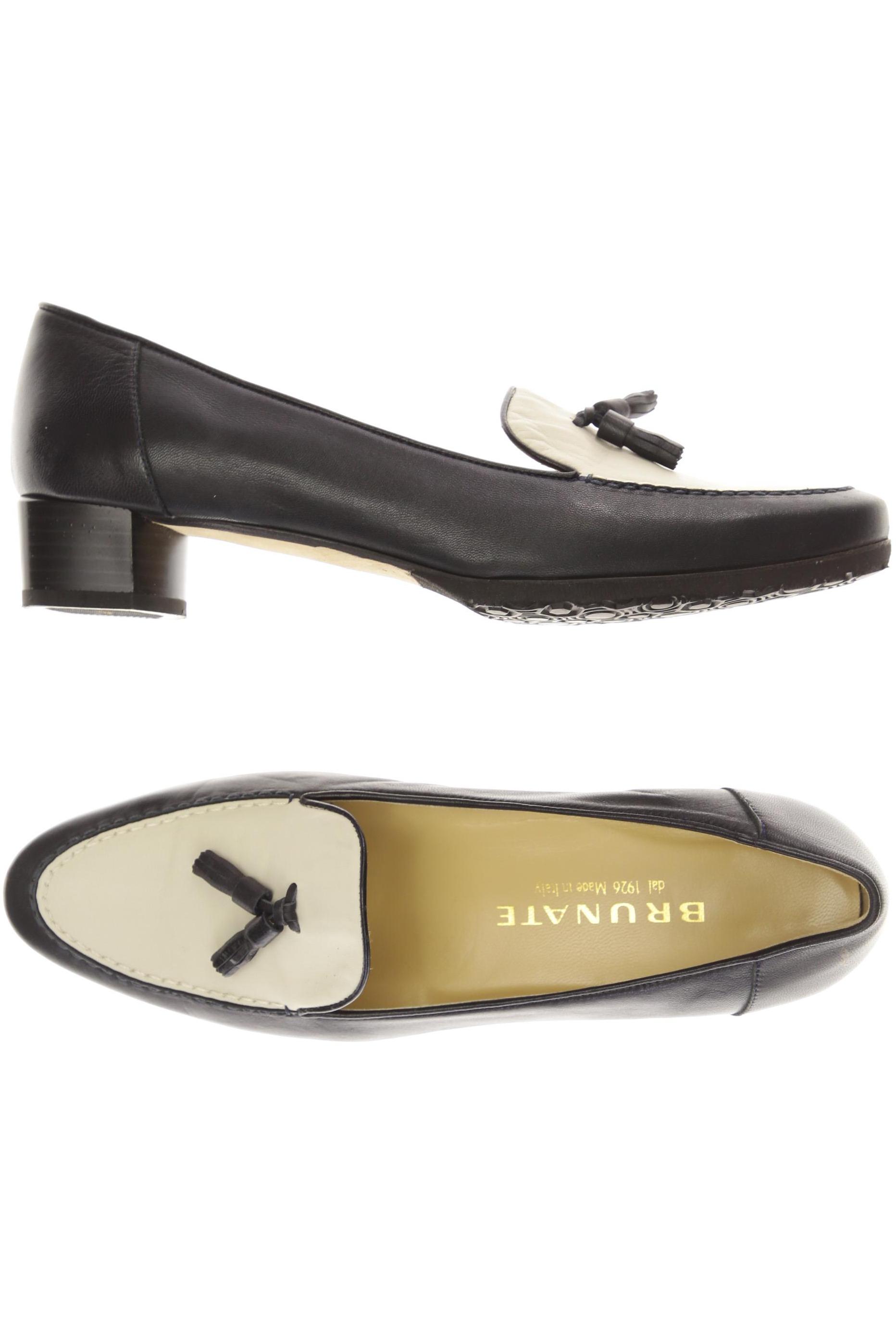 

Brunate Damen Halbschuh, schwarz, Gr. 40.5