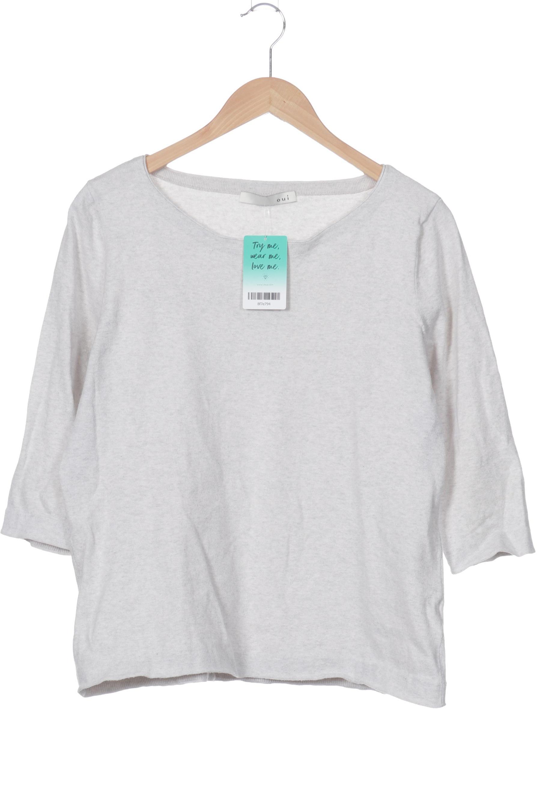 

Oui Damen Pullover, beige, Gr.