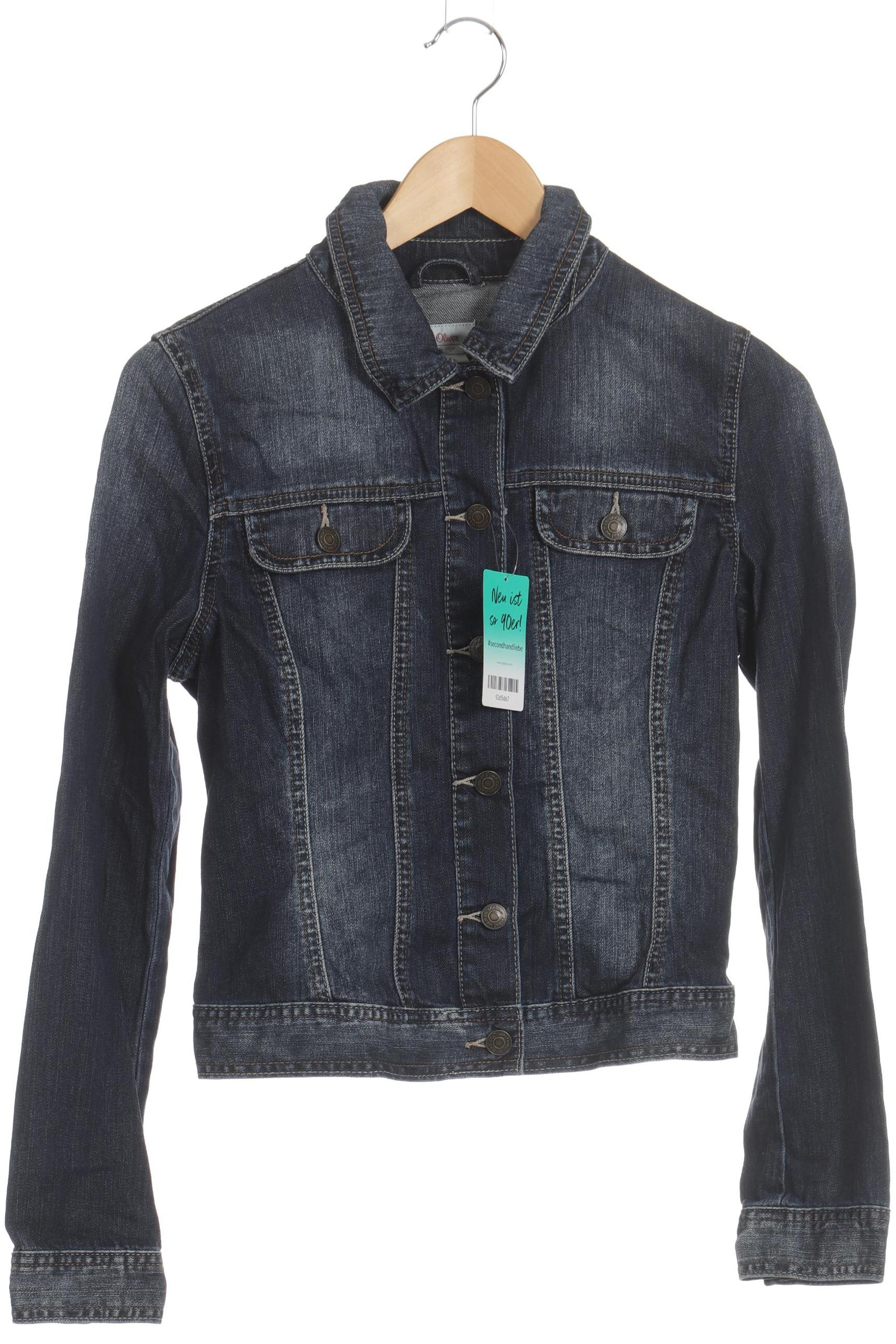 

s.Oliver Damen Jacke, blau, Gr. 36