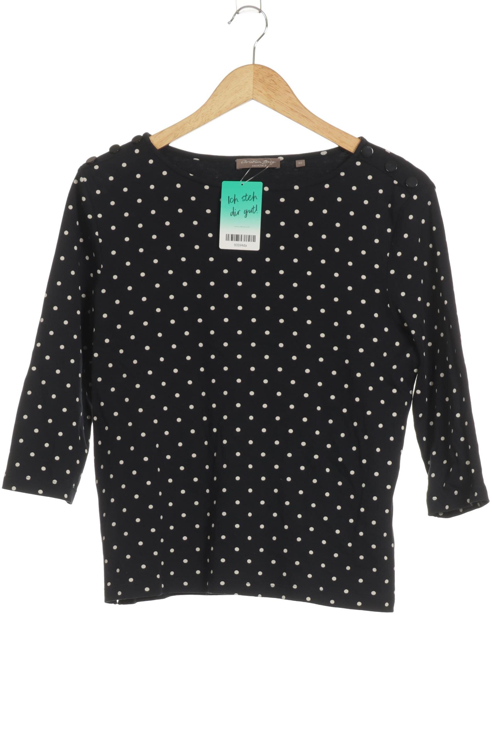 

Christian Berg Damen Langarmshirt, blau, Gr. 42