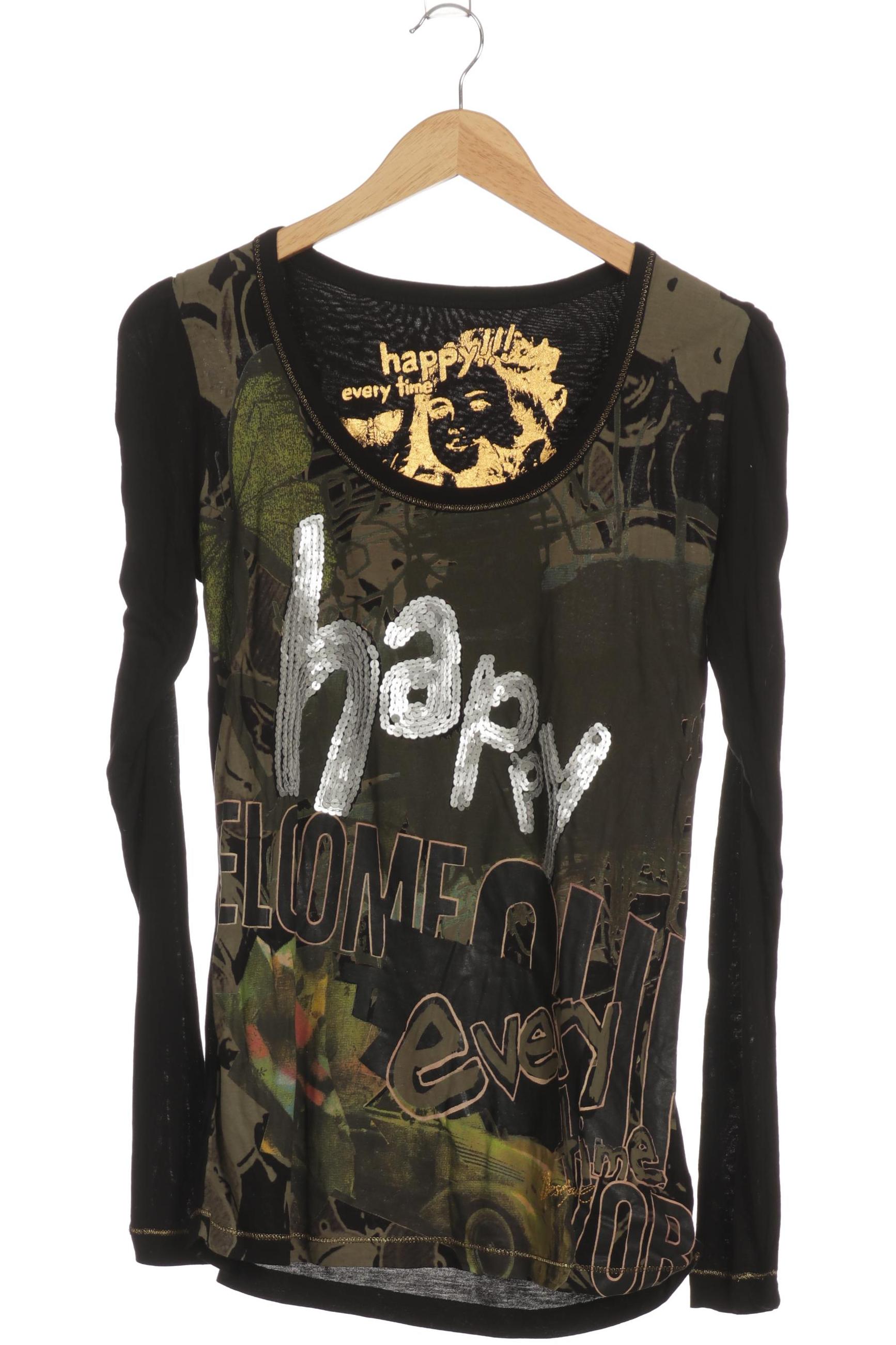 

Desigual Damen Langarmshirt, grün, Gr.