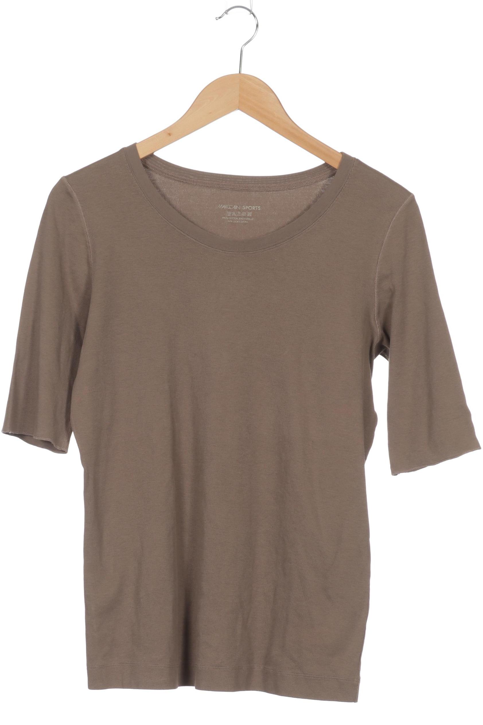 

Marc Cain Damen T-Shirt, braun, Gr.